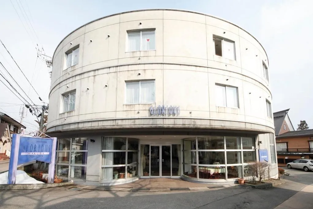 Facade/entrance in HOTEL 24sweets HAKUBA