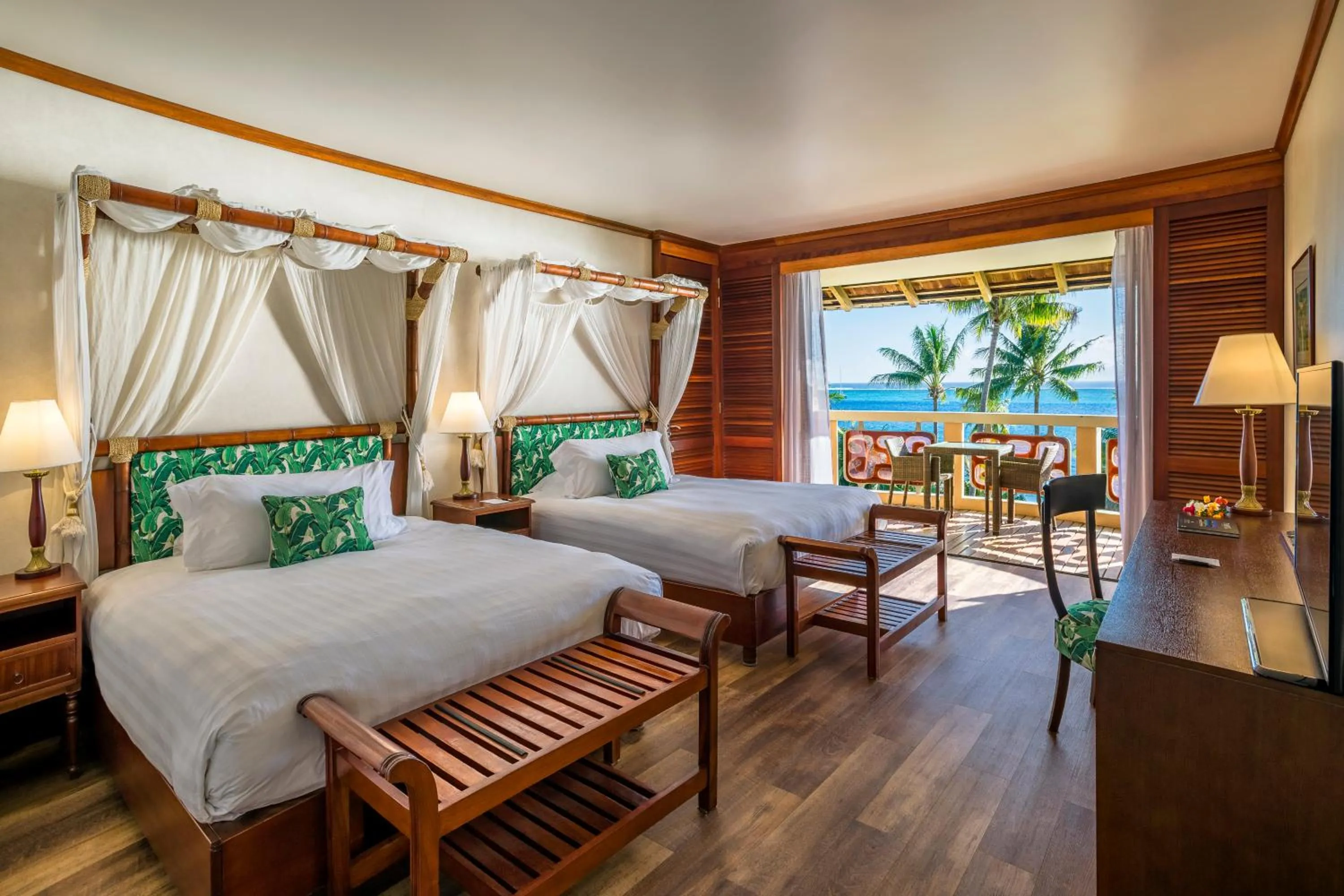 Bed in InterContinental Tahiti Resort & Spa by IHG