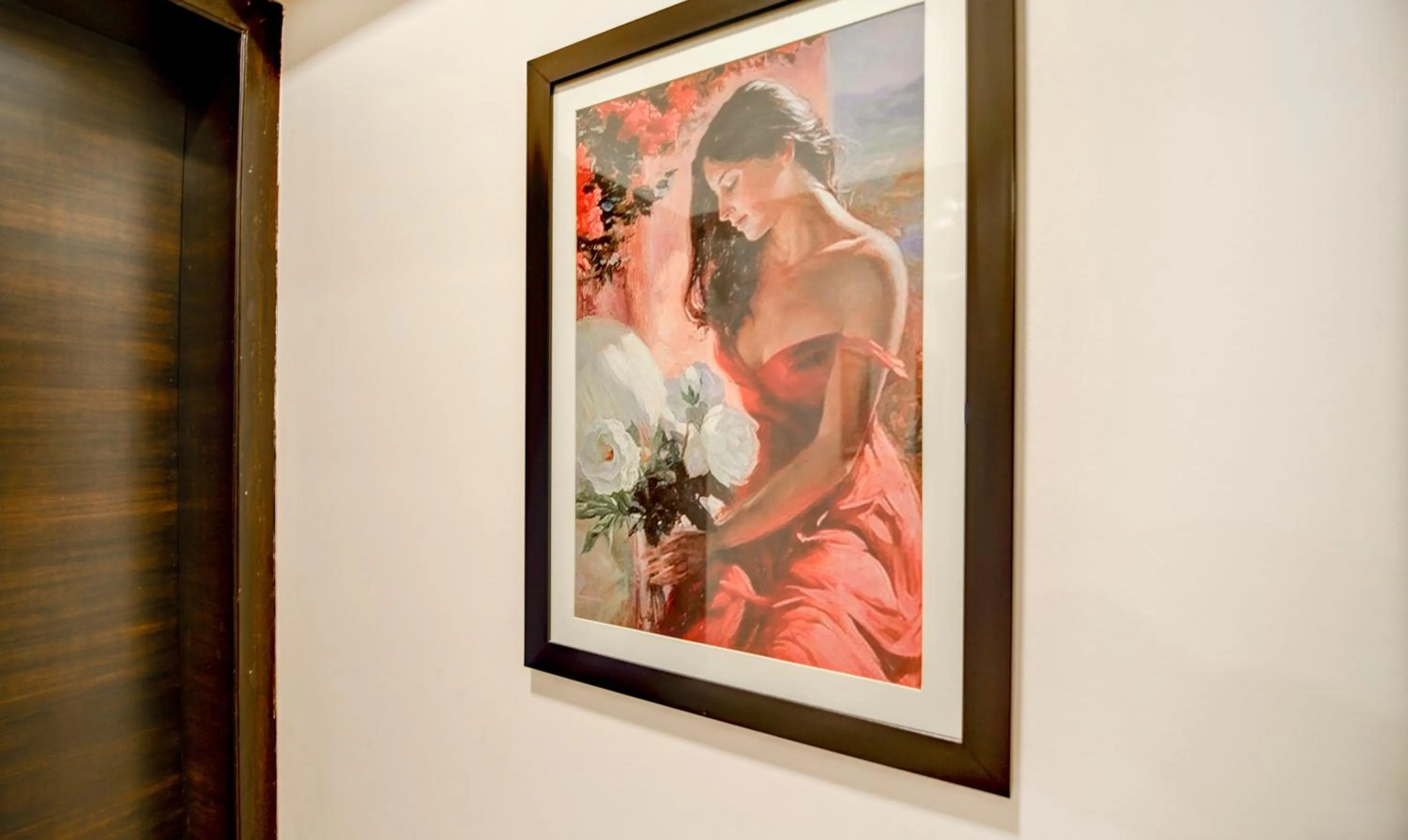 Decorative detail in Treebo Kuval Inn