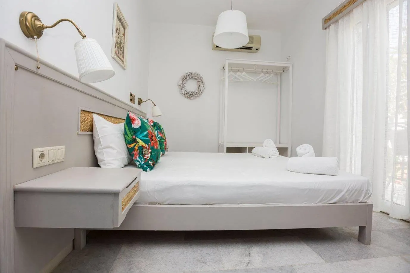 Bed in The Artemis Hotel