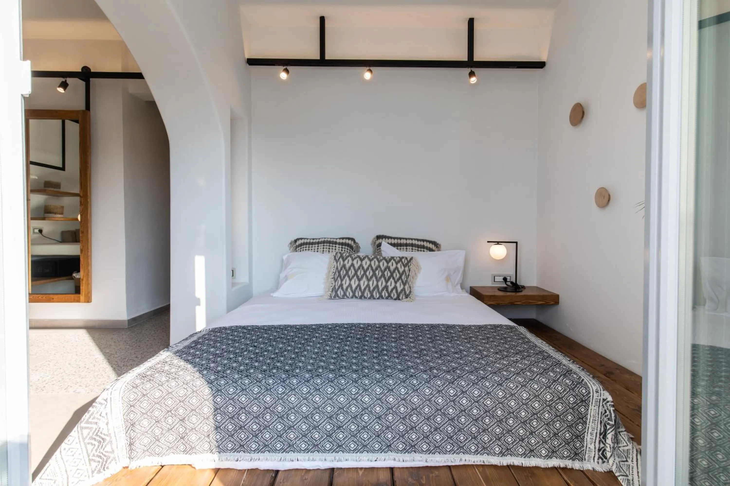 Bed in The Artemis Hotel