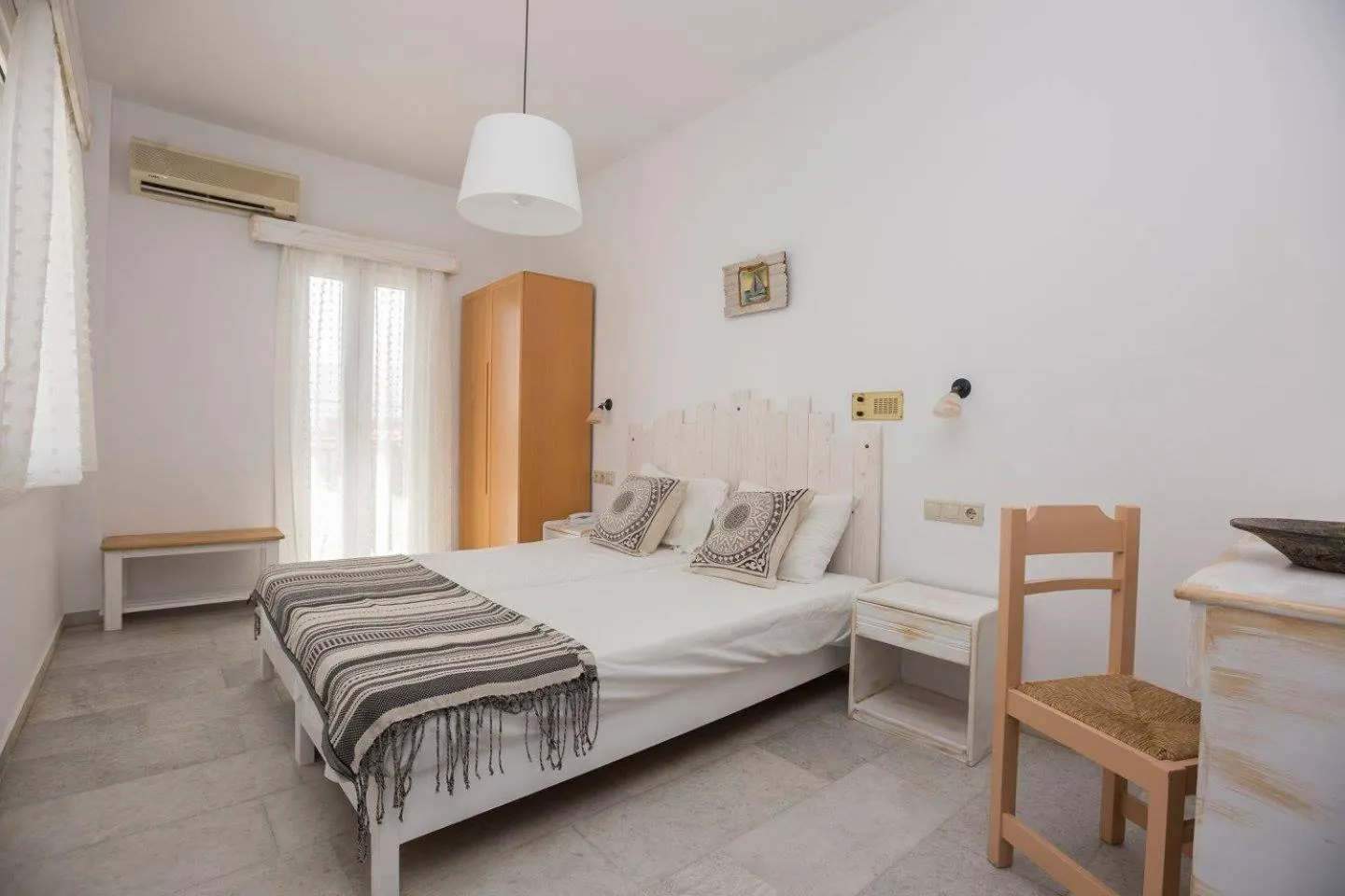 Bed in The Artemis Hotel