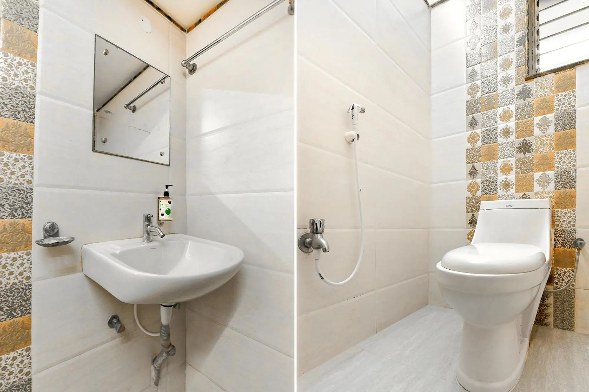 Bathroom in FabHotel Saltlake Palace - Nr Anandlok Hospital