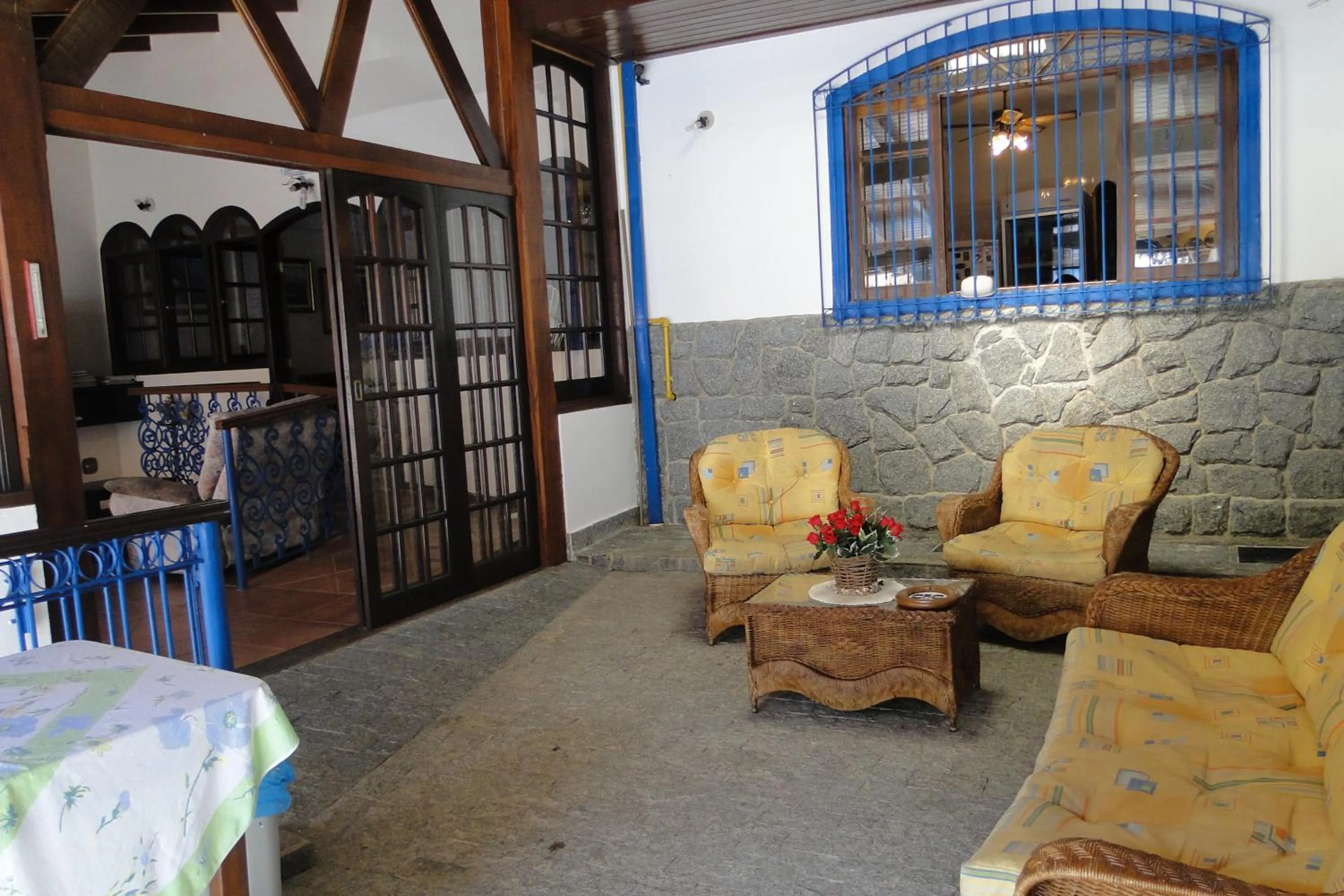 Seating area in Pousada Martinez