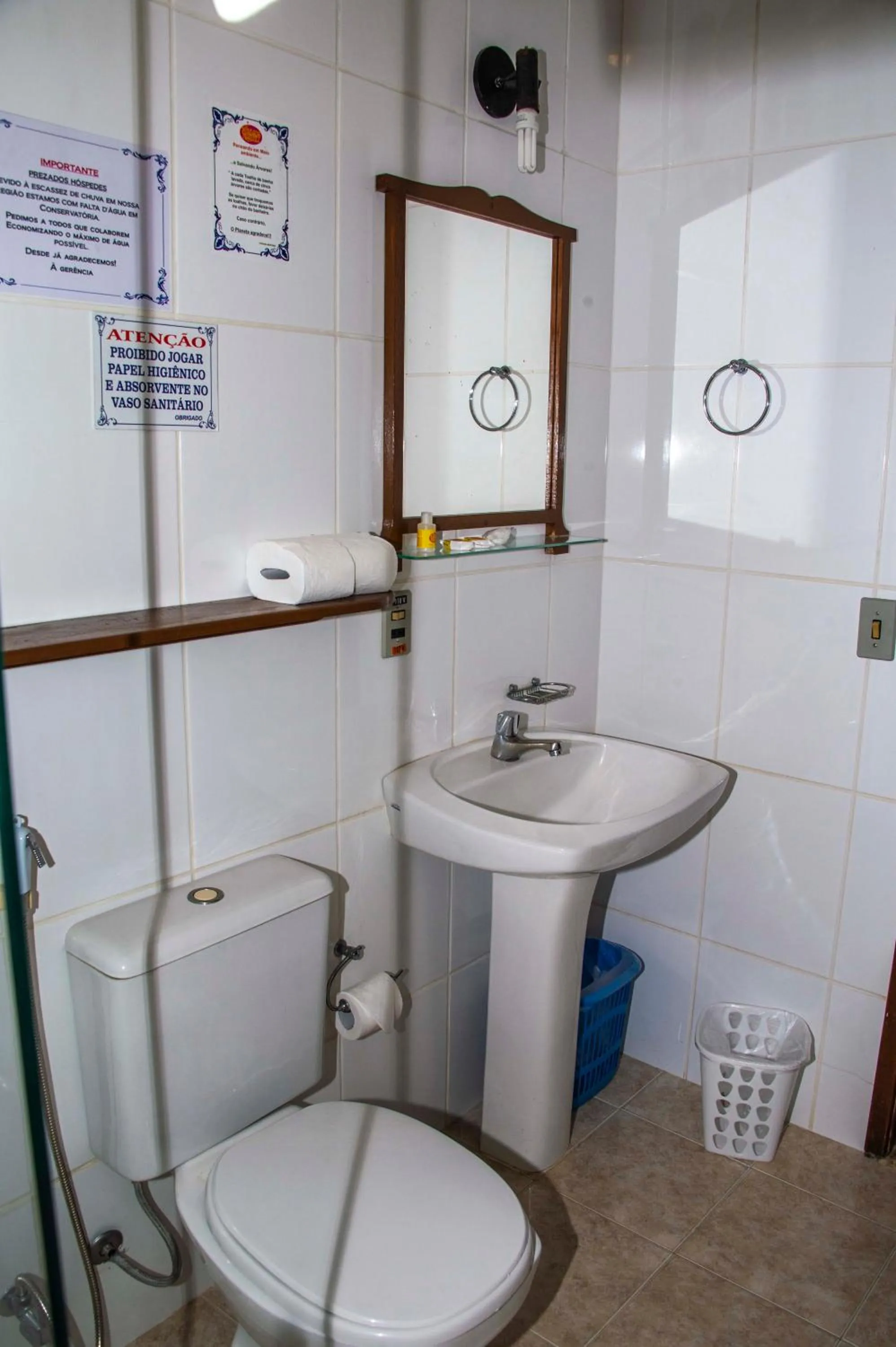 Bathroom in Pousada Martinez