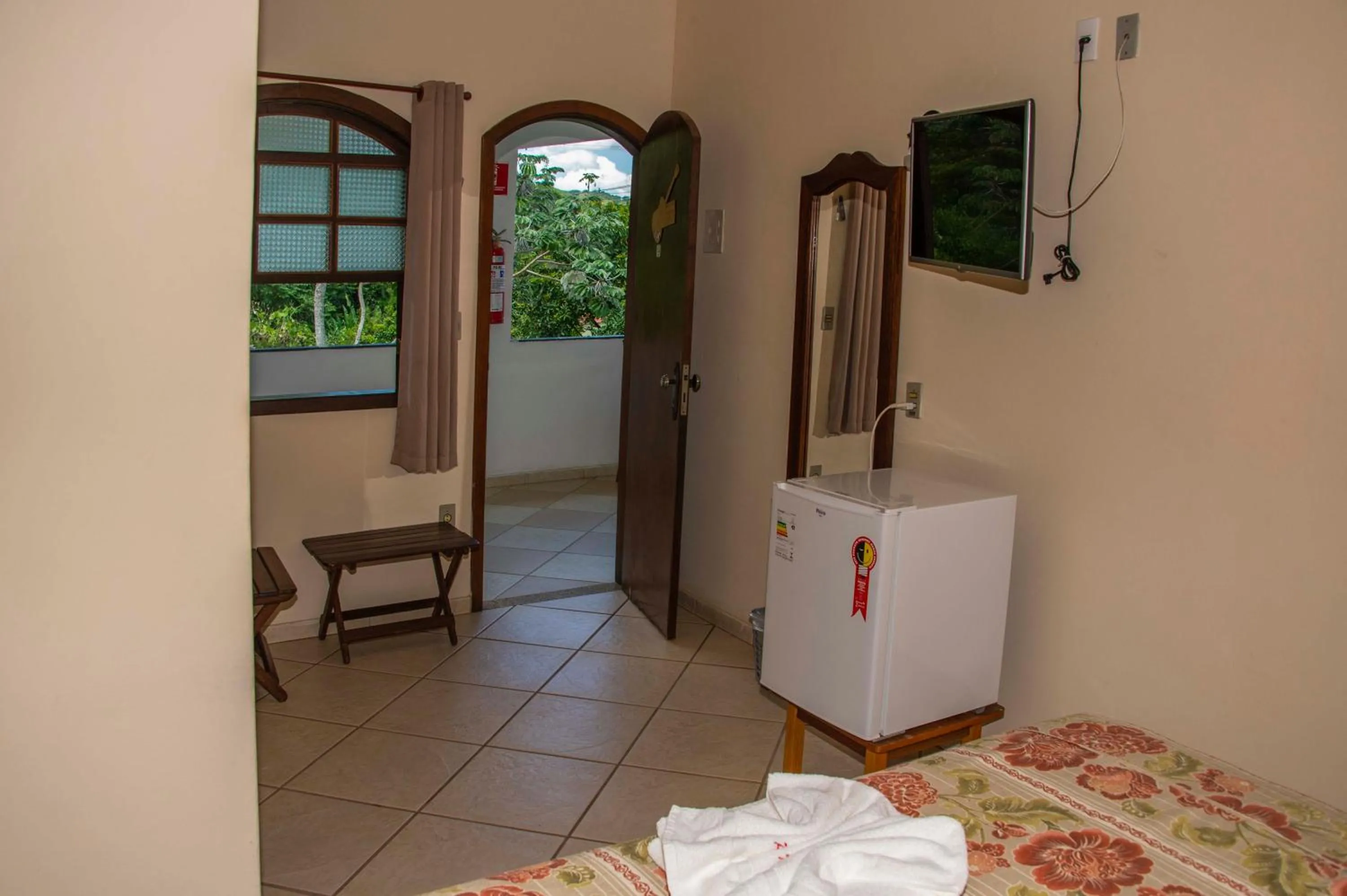 minibar, Bed in Pousada Martinez