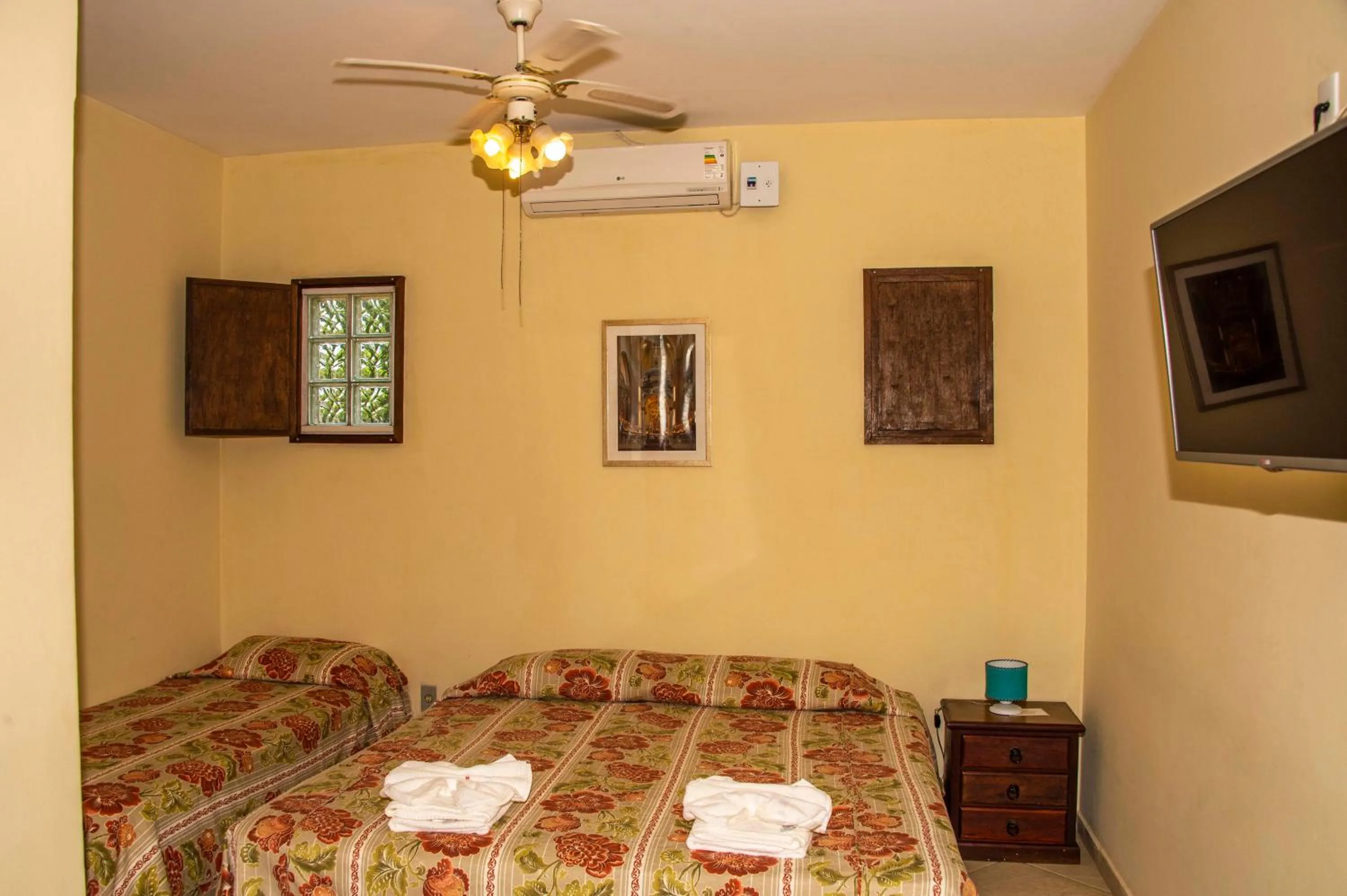 Bed in Pousada Martinez