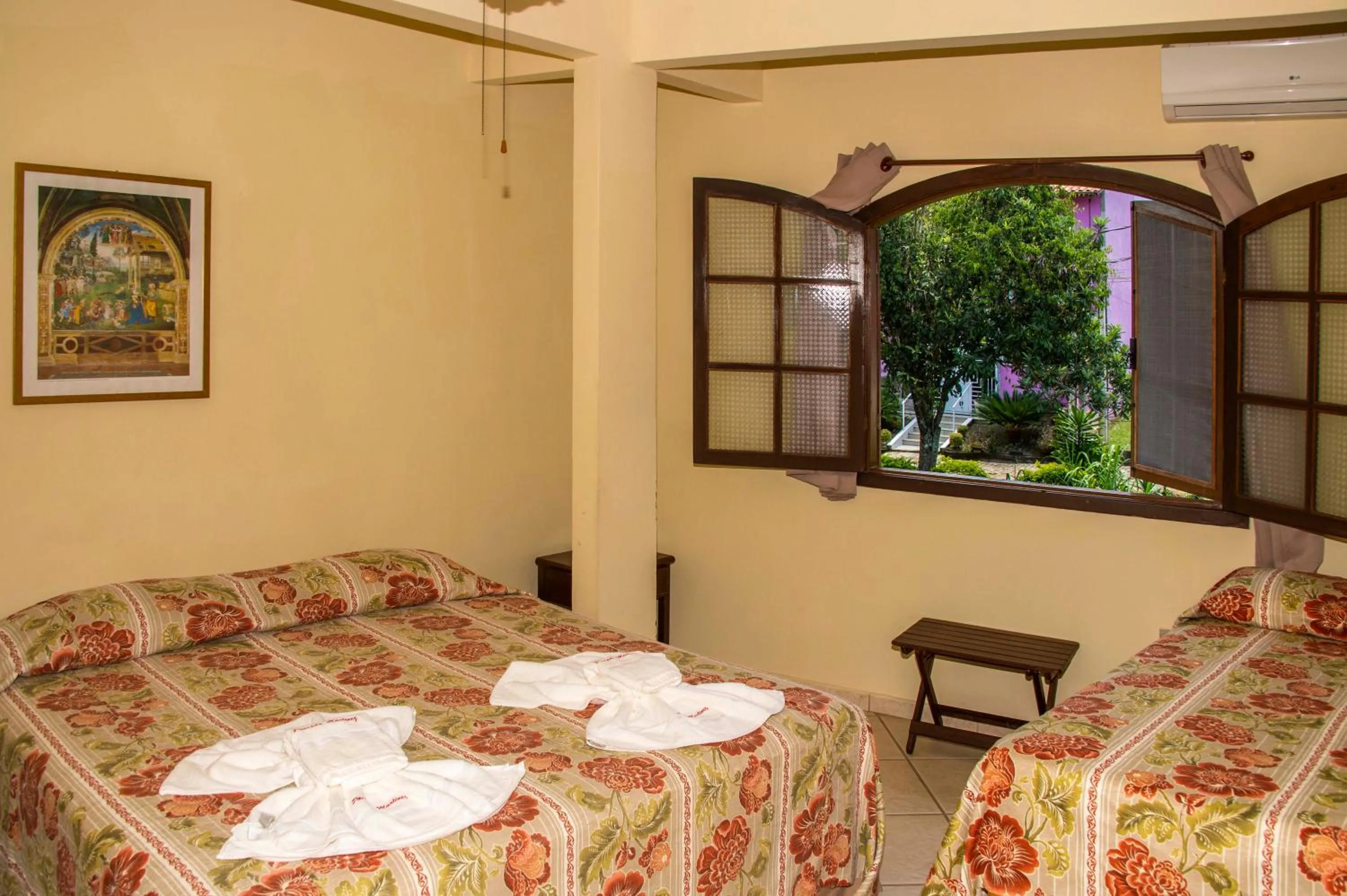 Bed in Pousada Martinez