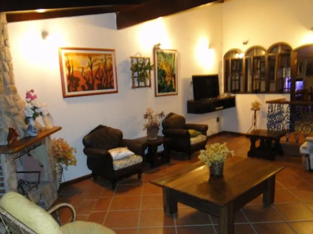 Living room in Pousada Martinez