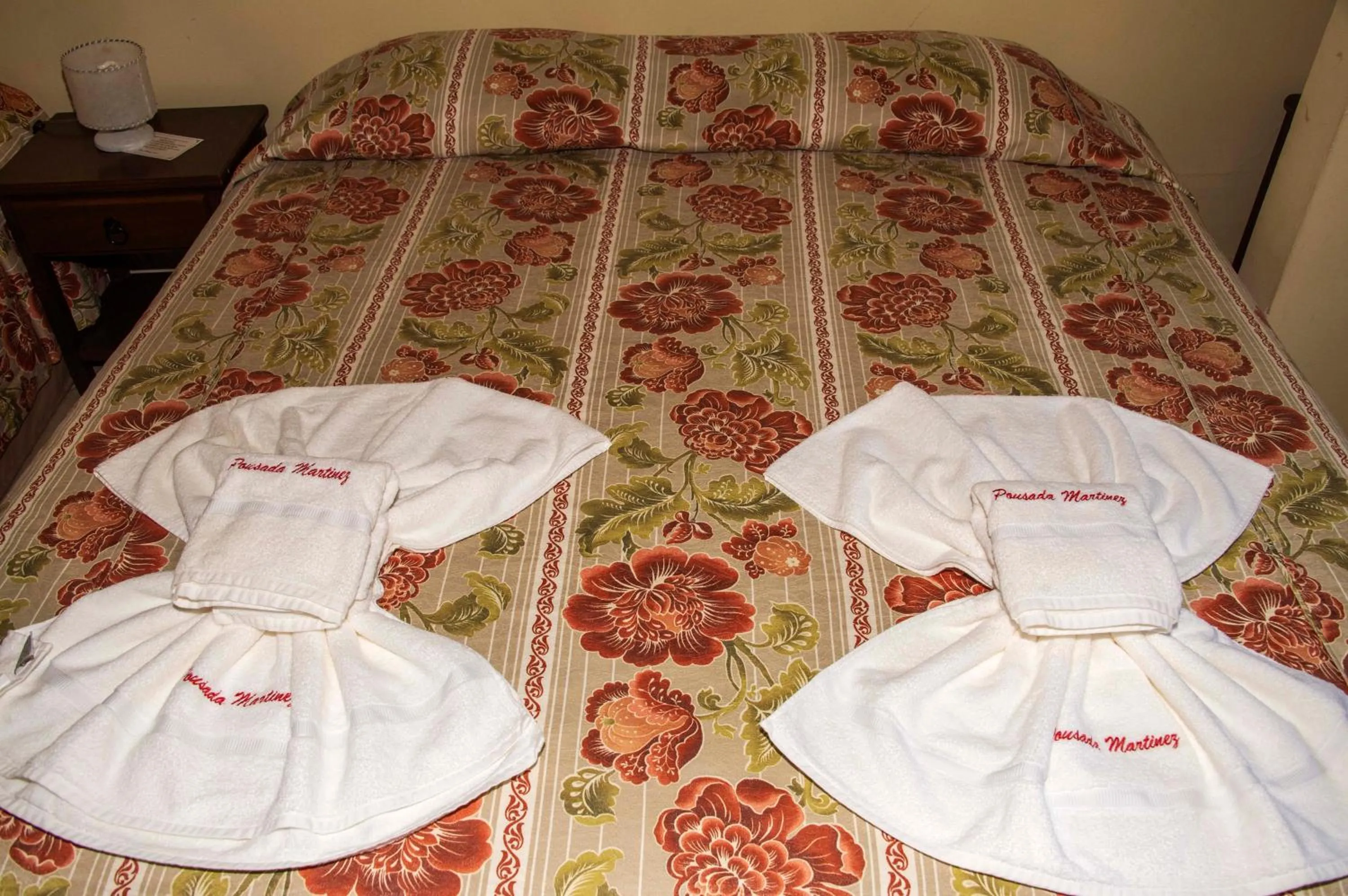 Bed in Pousada Martinez