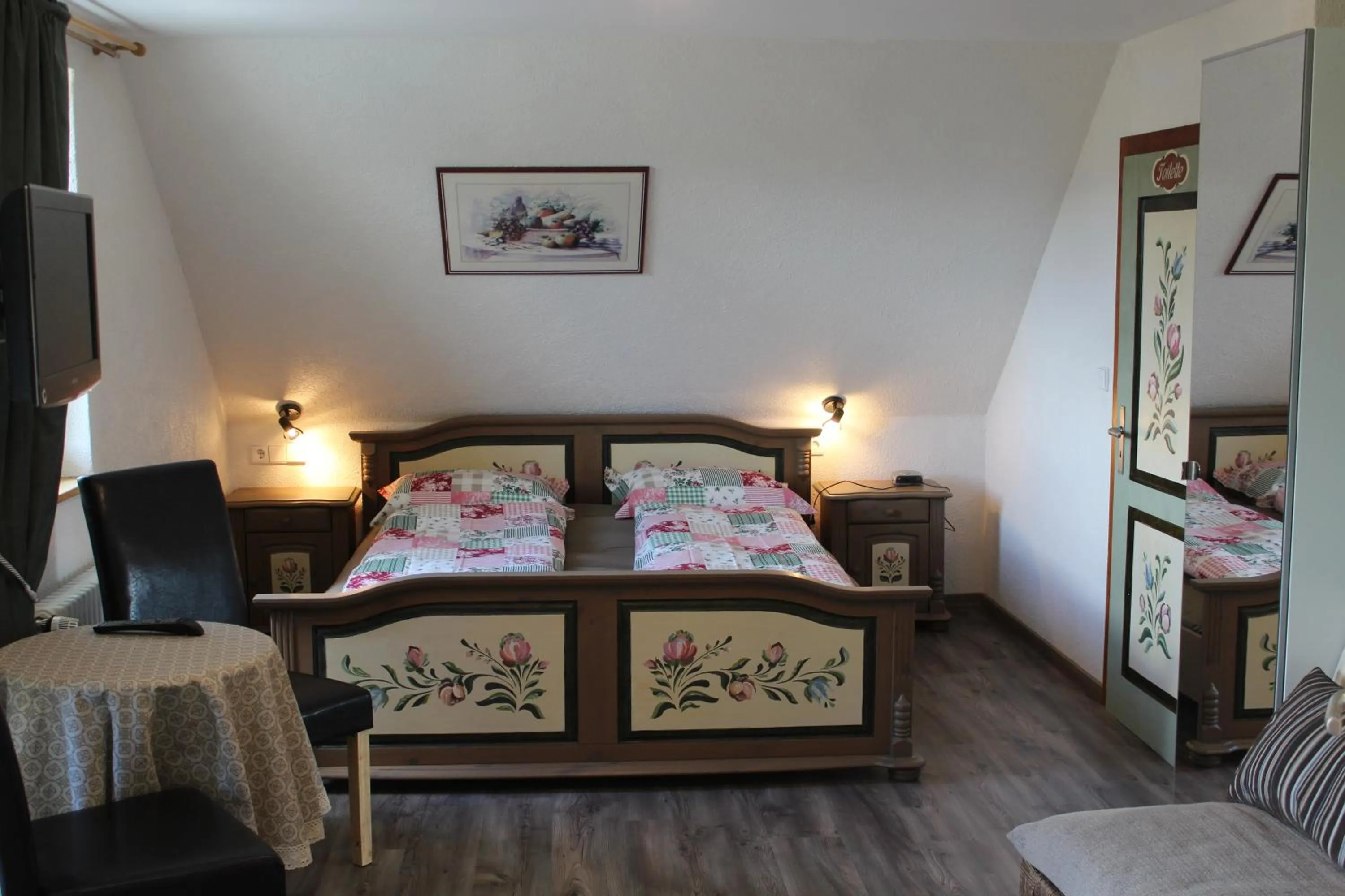 Bed in Hotel Jägerhof