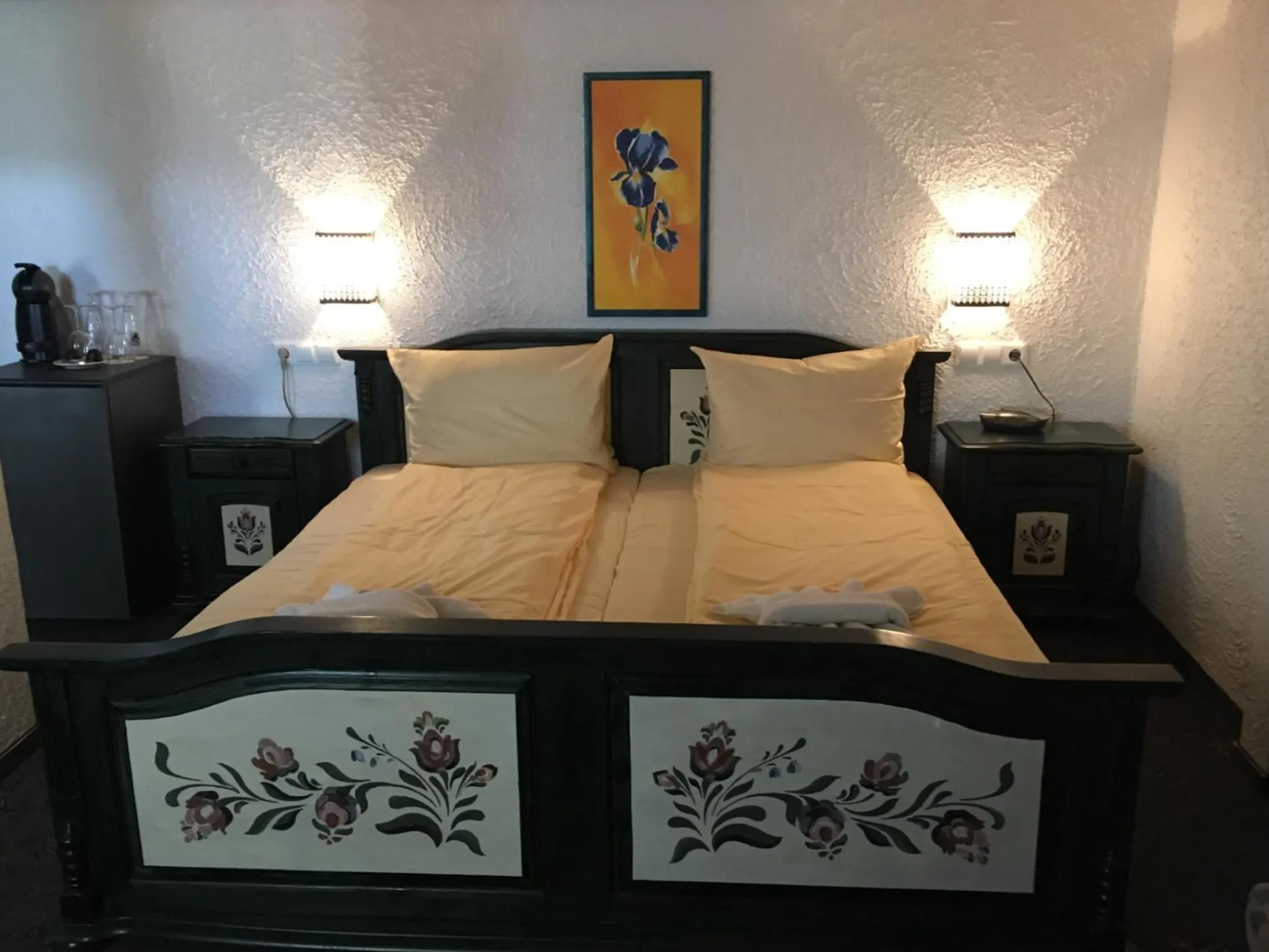 Bed in Hotel Jägerhof