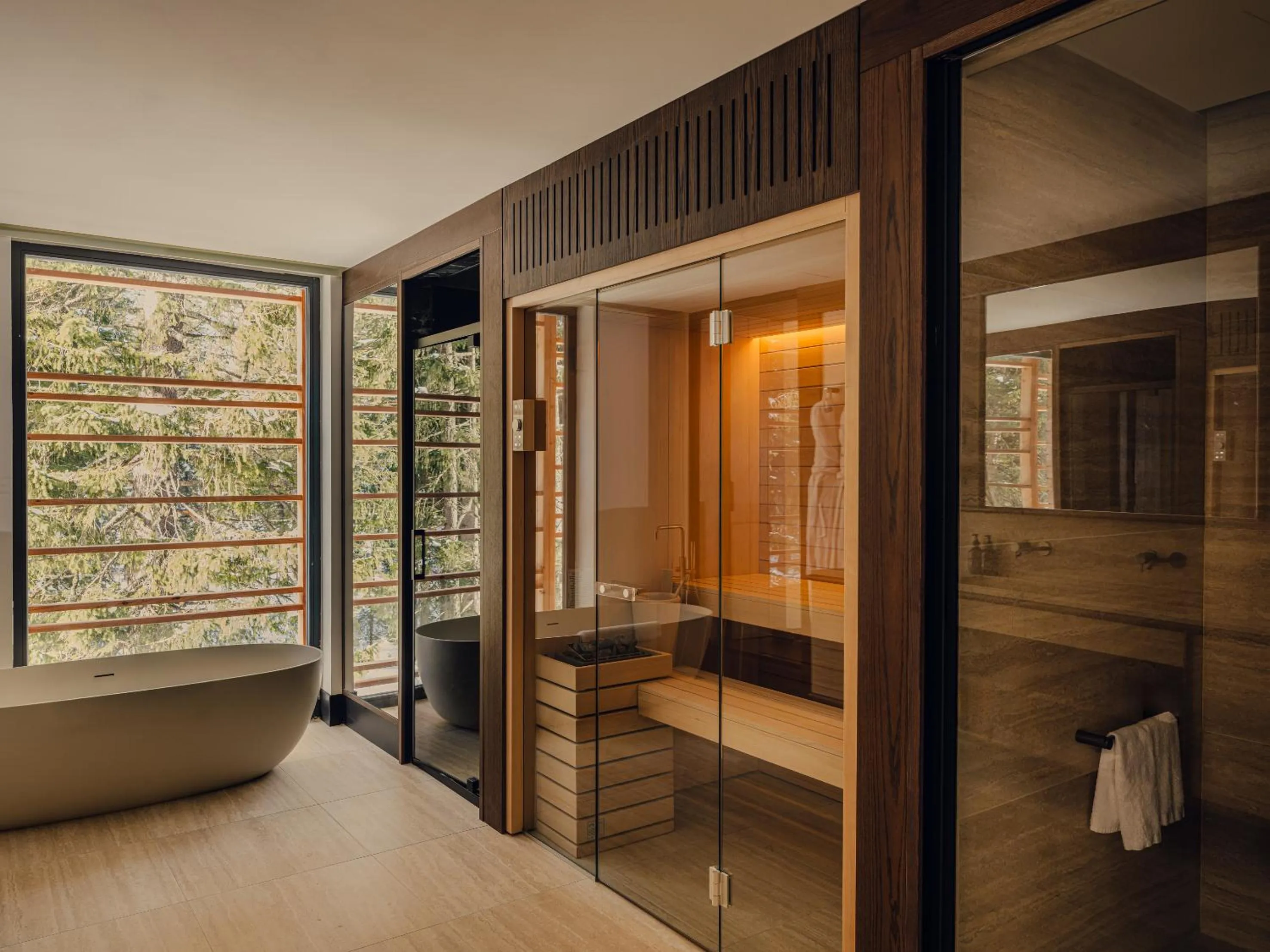 Bathroom in Aethos Hotel Monterosa