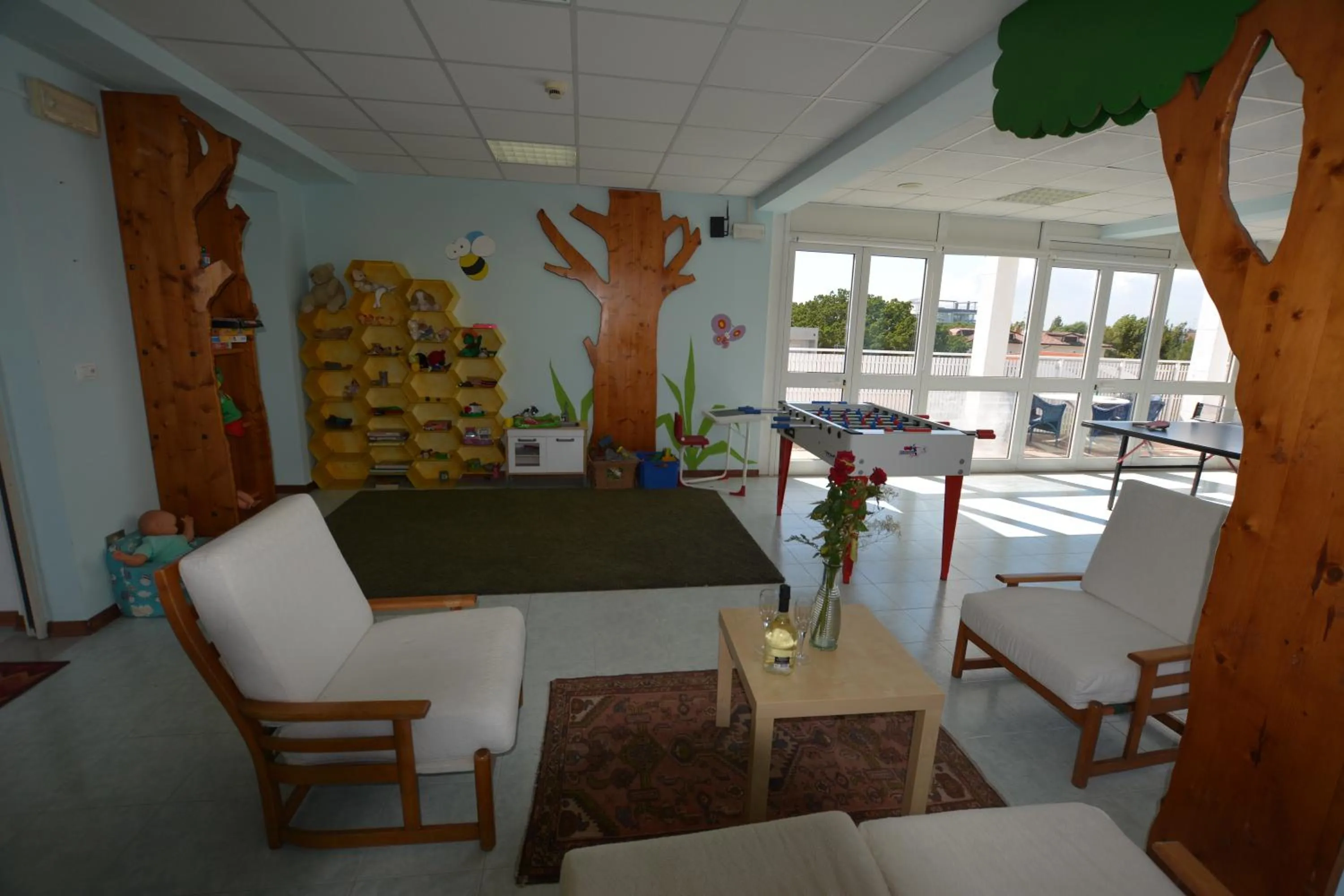 Communal lounge/ TV room in Hotel Nuova Graziosa