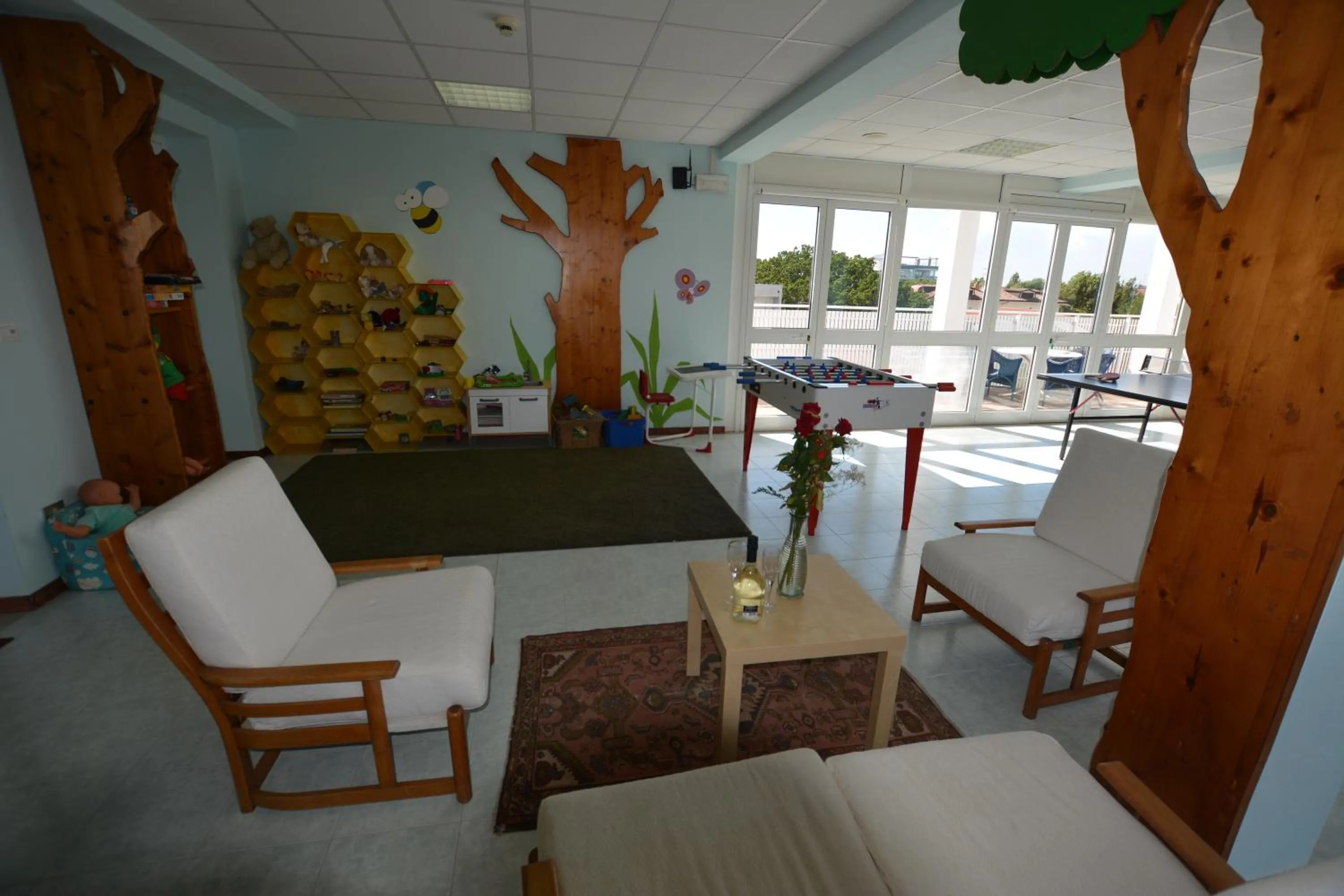 Communal lounge/ TV room in Hotel Nuova Graziosa