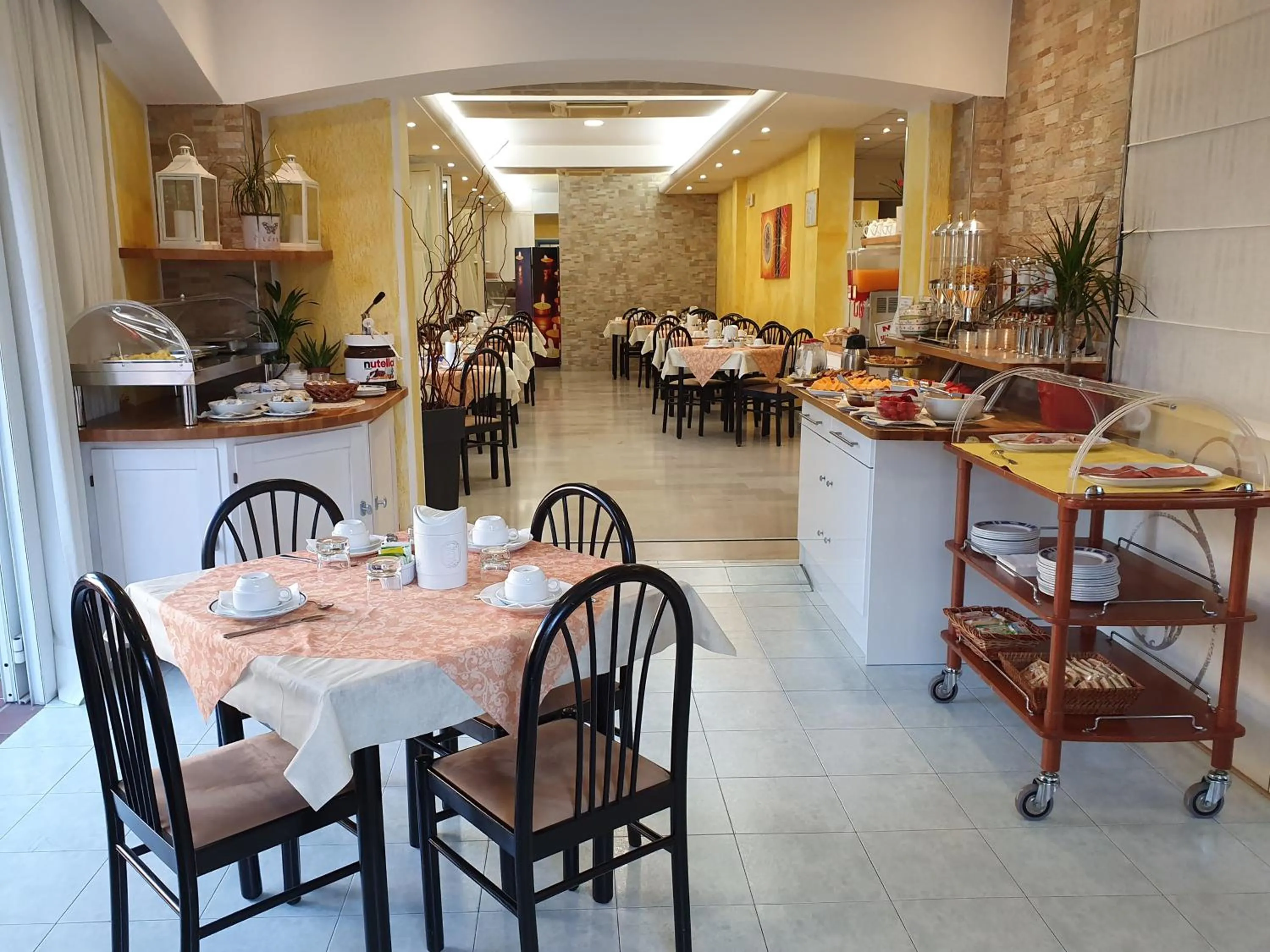 Breakfast in Hotel Nuova Graziosa