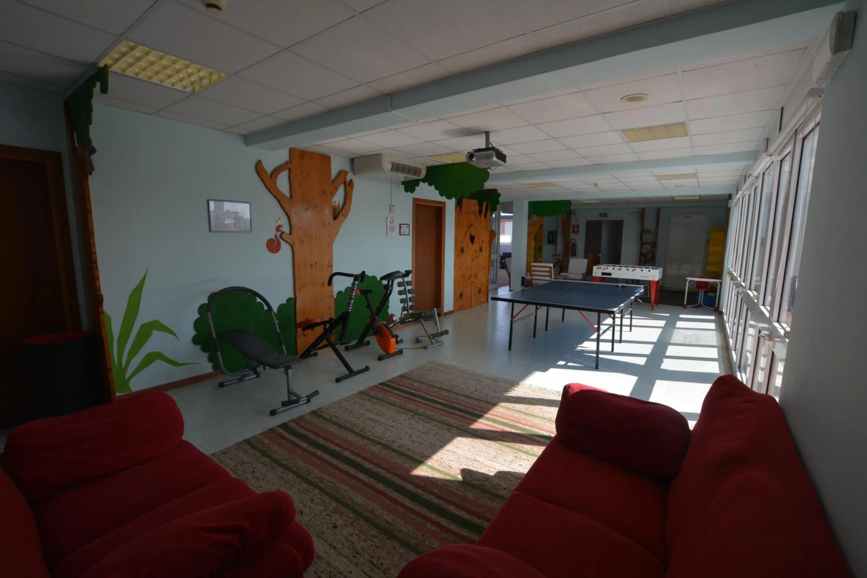 Communal lounge/ TV room in Hotel Nuova Graziosa