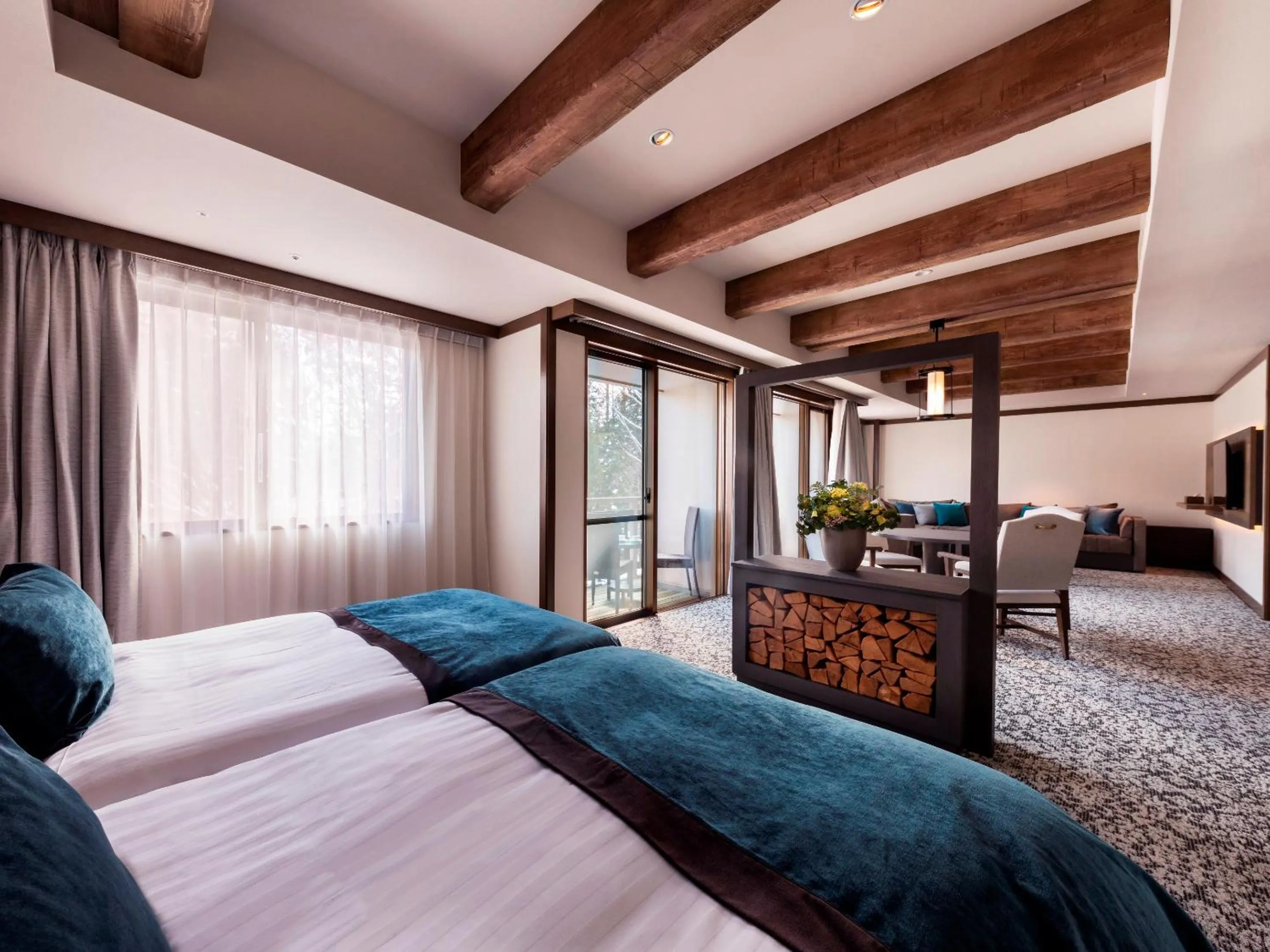 Bedroom, Bed in Hakuba Tokyu Hotel