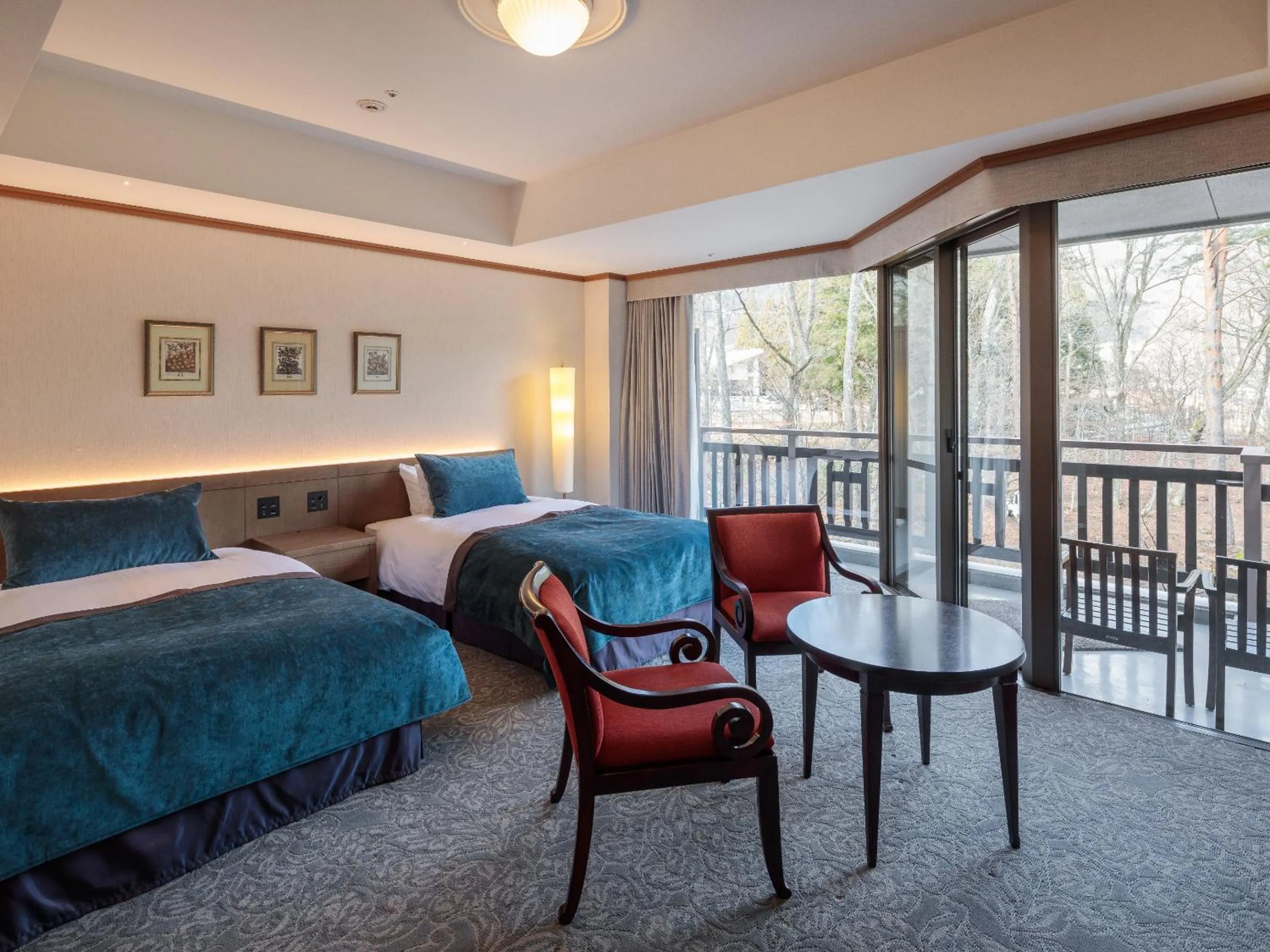 Photo of the whole room, Bed in Hakuba Tokyu Hotel