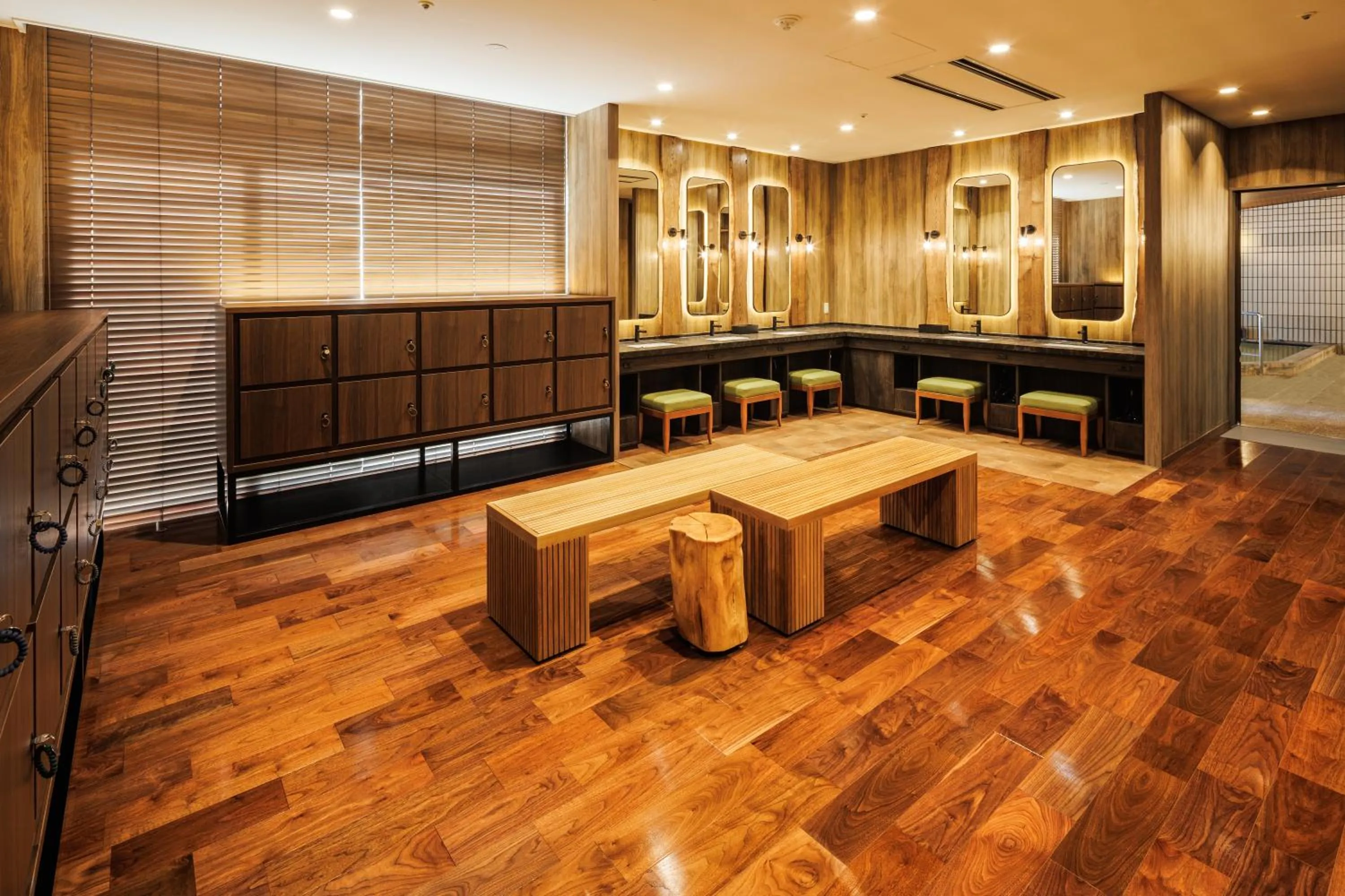 Hot Spring Bath in Hakuba Tokyu Hotel