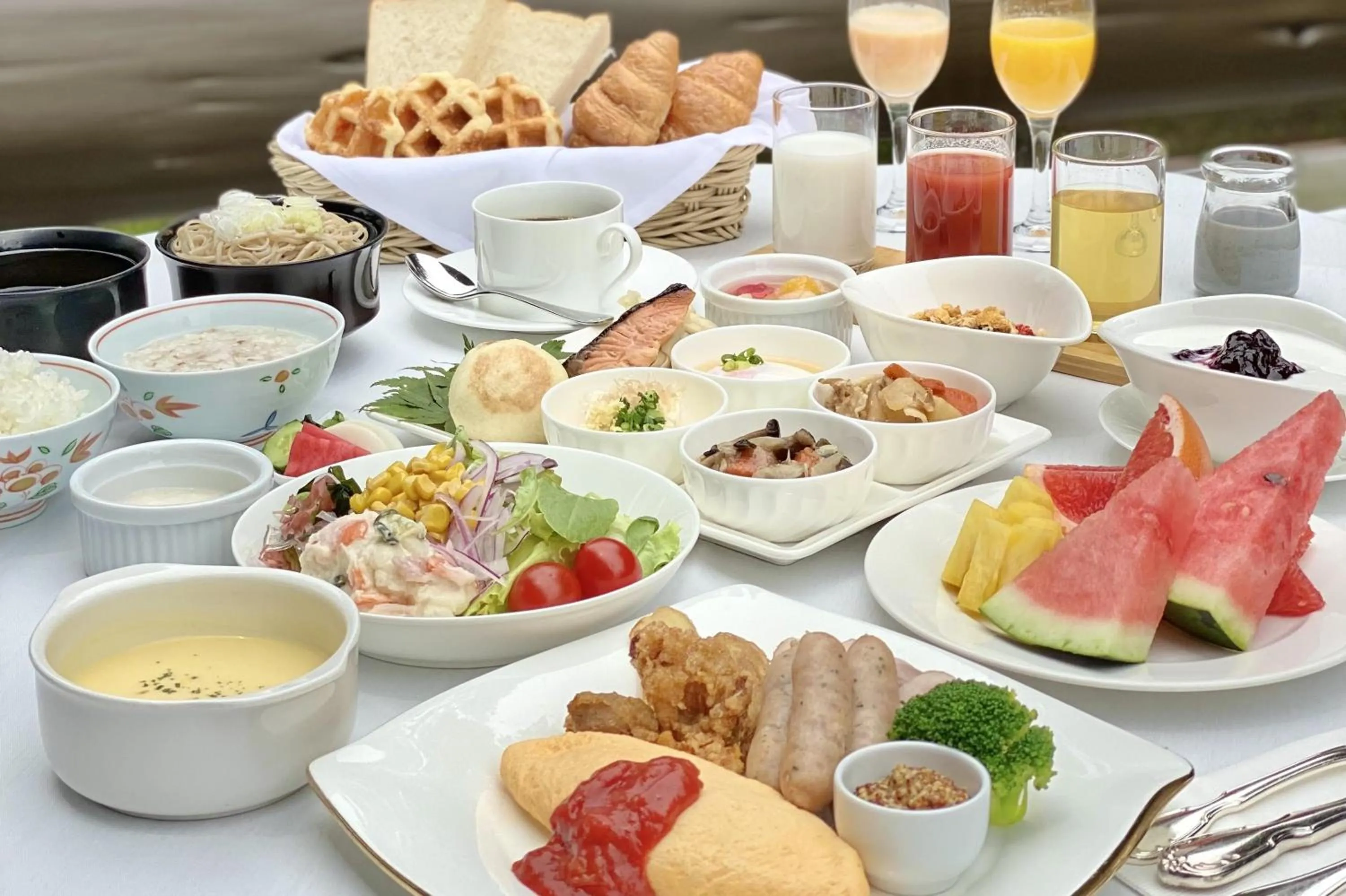 Food in Hakuba Tokyu Hotel