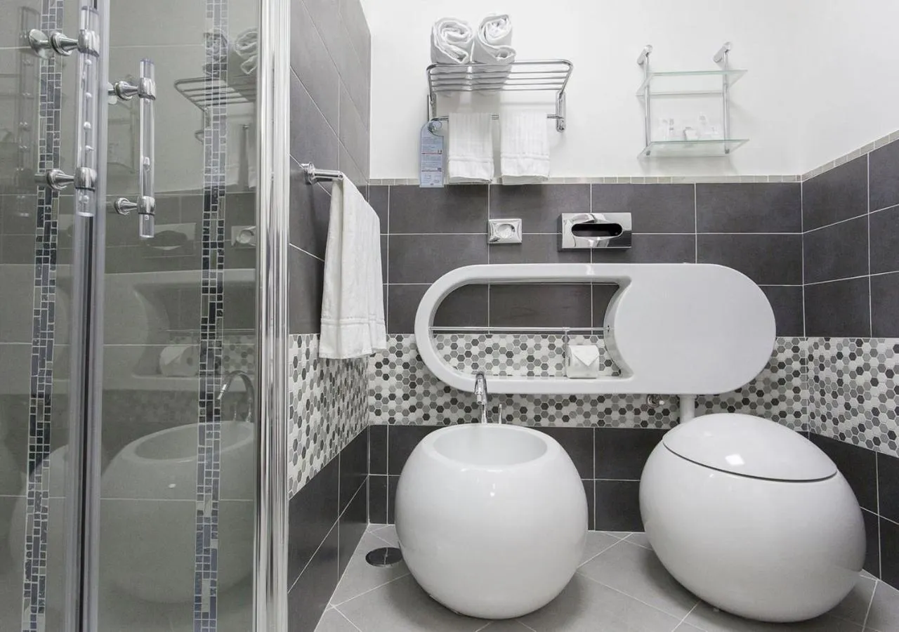 Shower in Relais Villa Coppedè