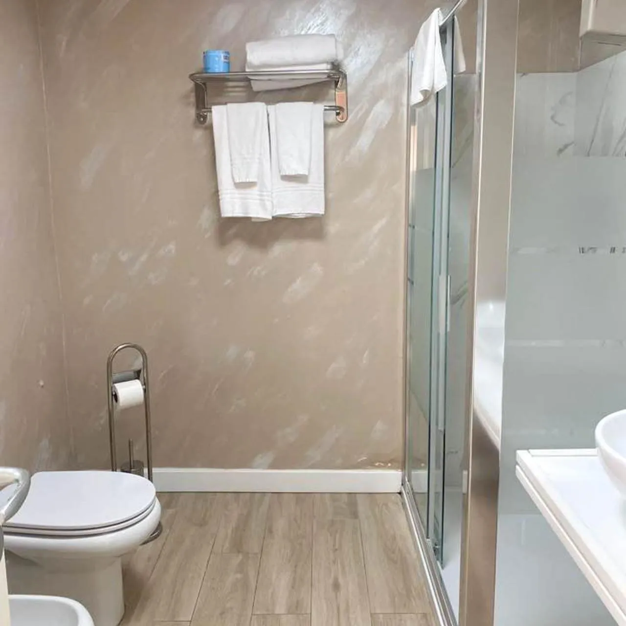 Bathroom in Relais Villa Coppedè