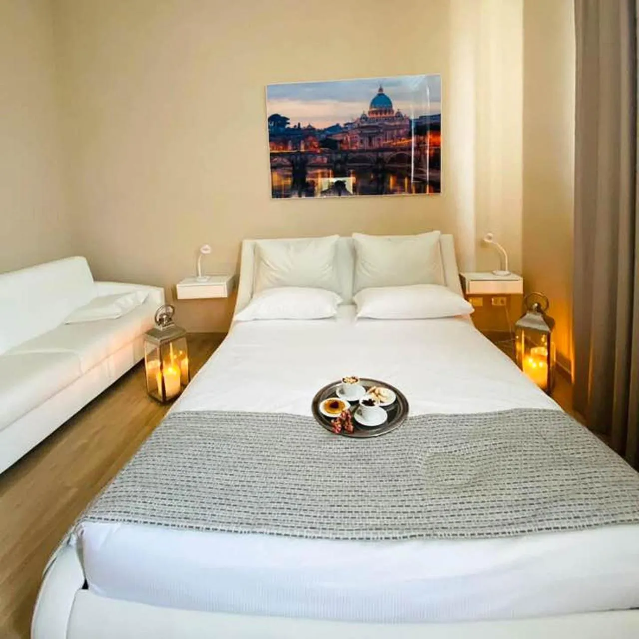 Bedroom, Bed in Relais Villa Coppedè