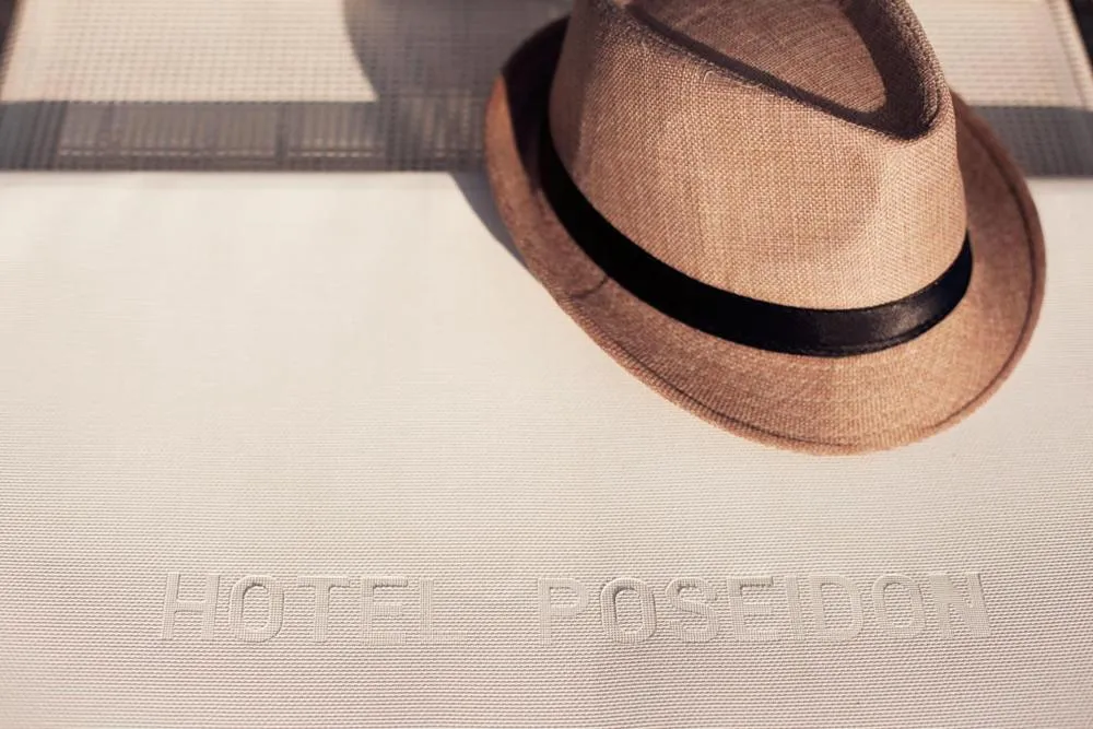 Decorative detail in Hotel Poseidon