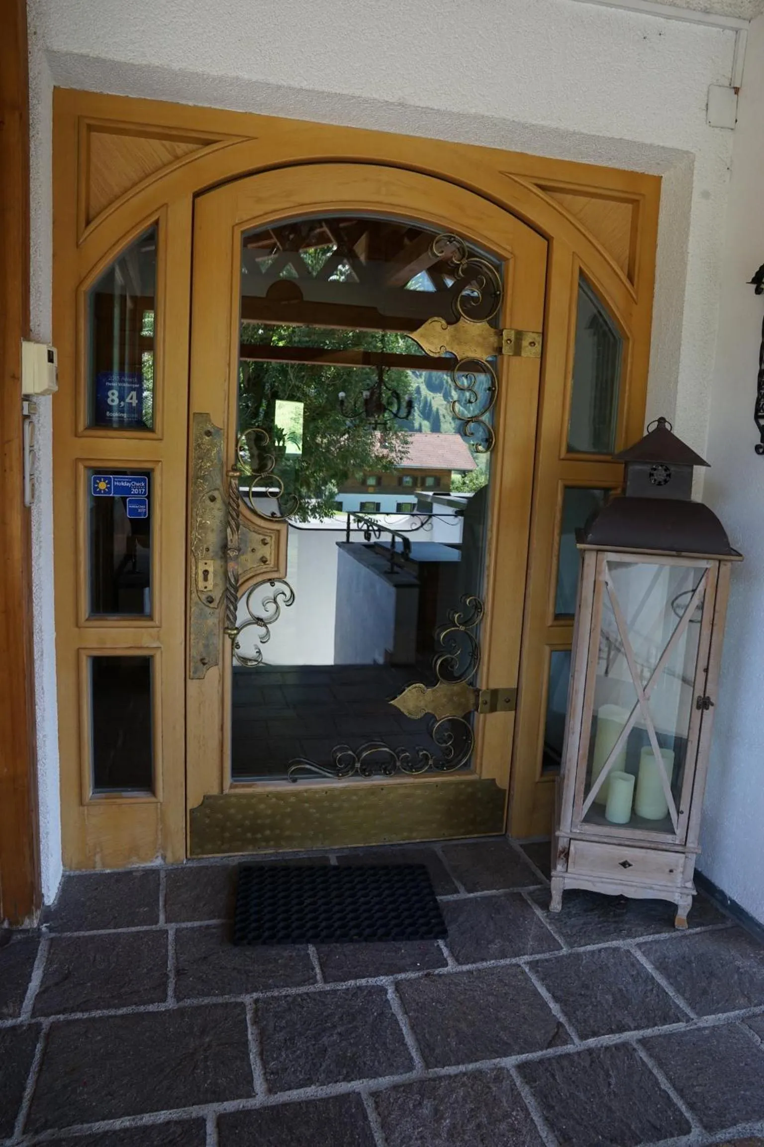 Facade/entrance in Garni Hotel Wildanger