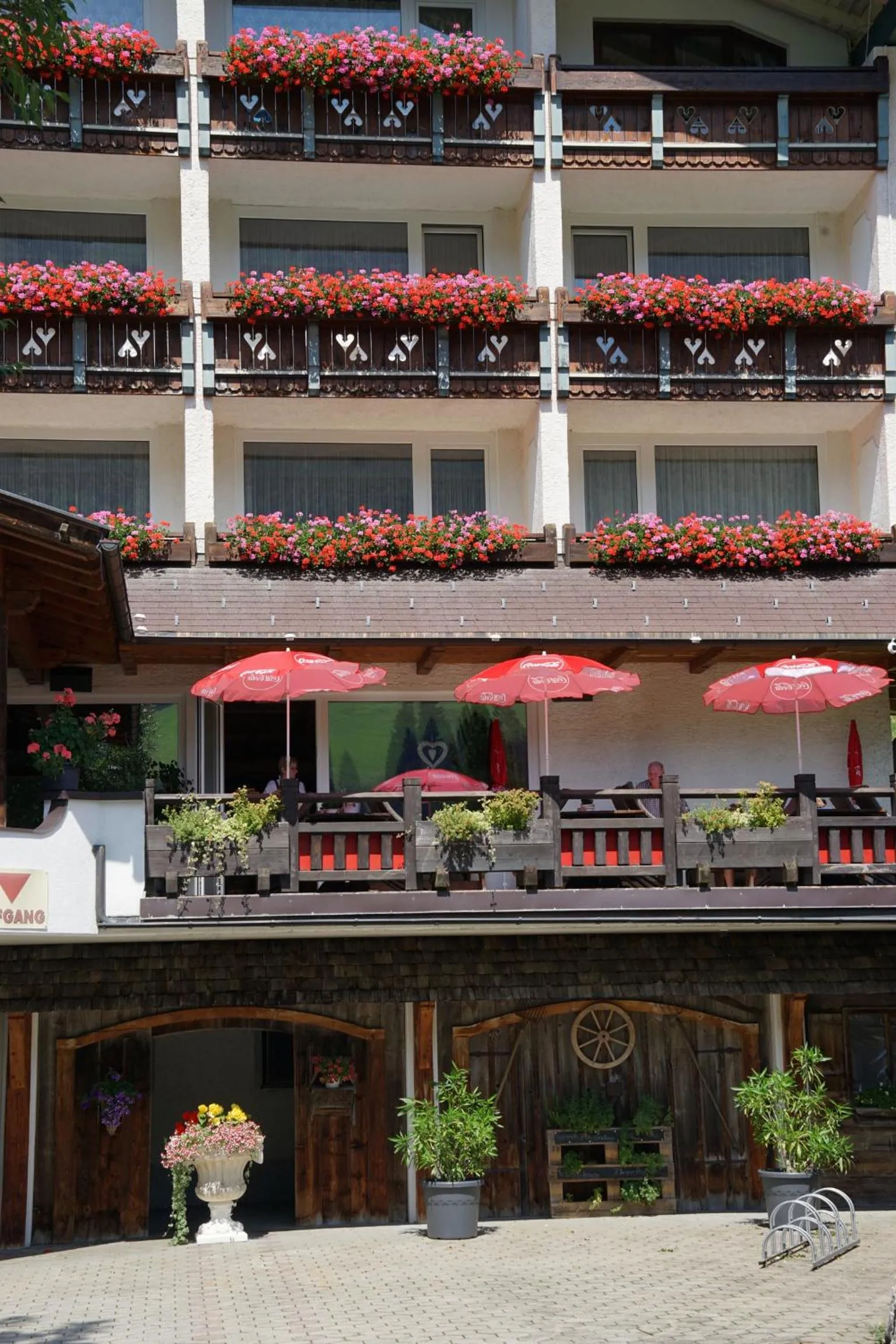 Facade/entrance in Garni Hotel Wildanger