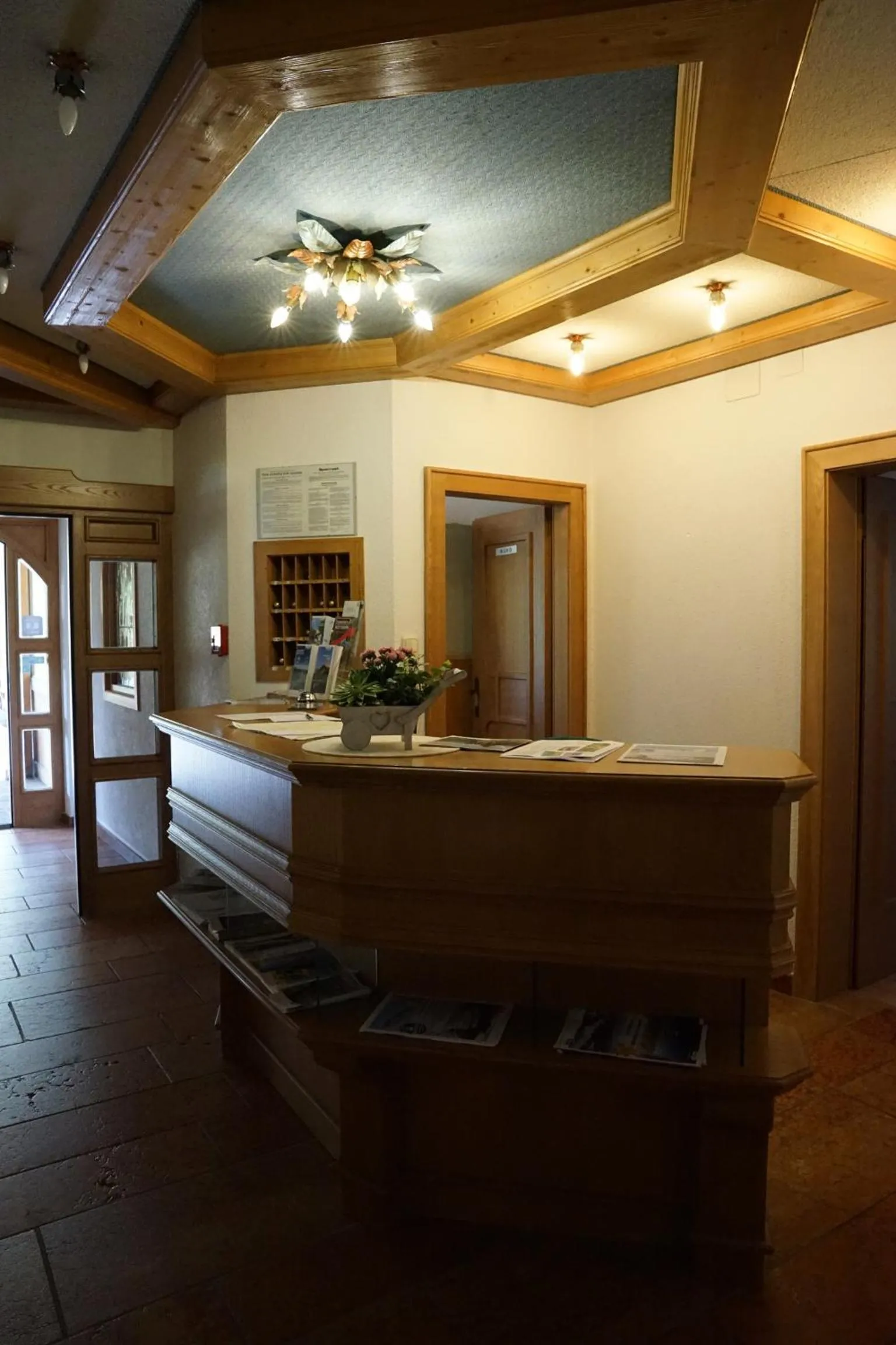 Lobby or reception in Garni Hotel Wildanger