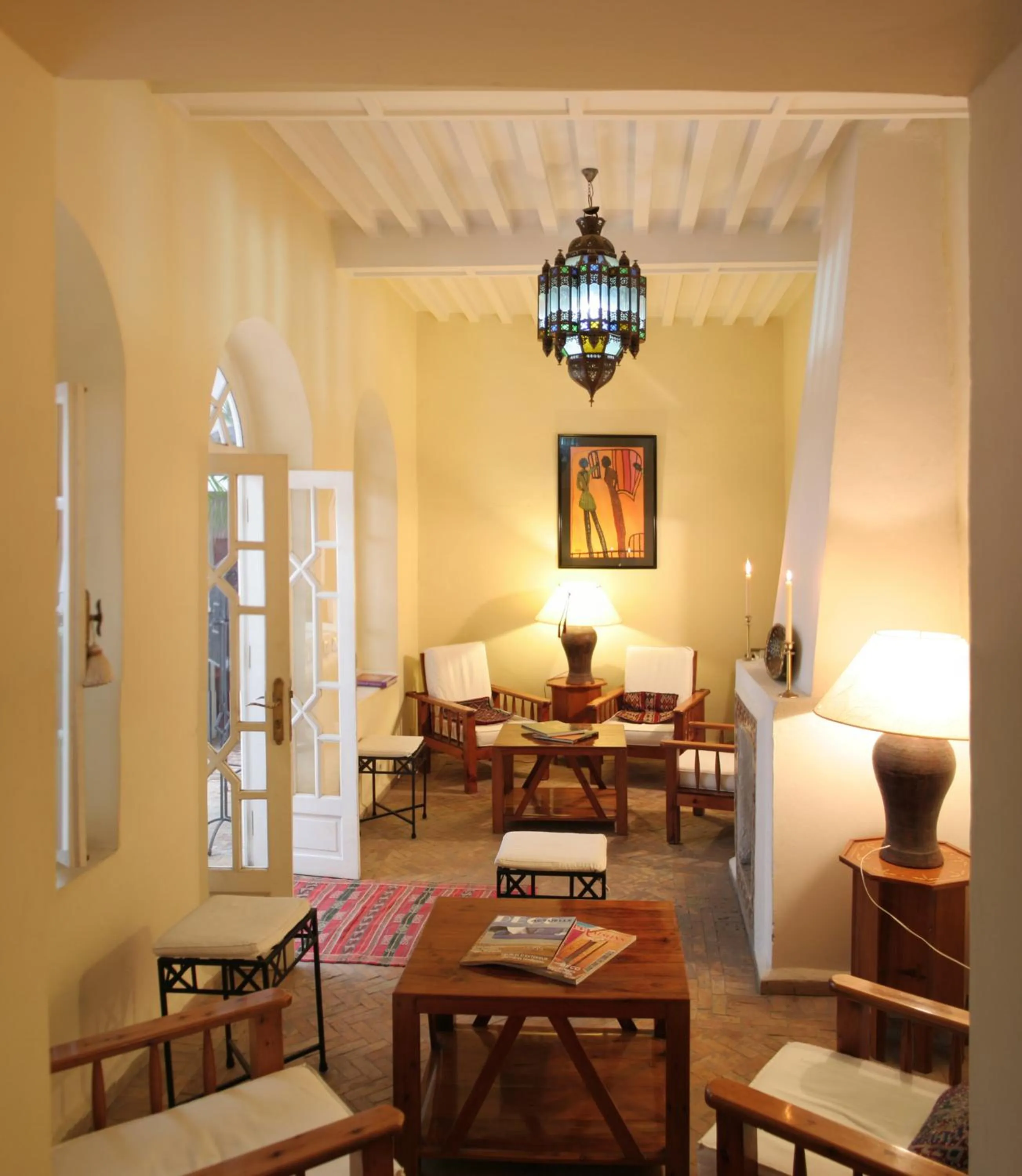 Living room in Dar Loulema