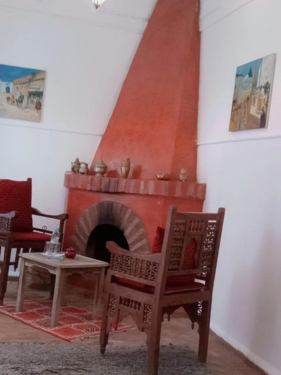 Seating area in Dar Loulema