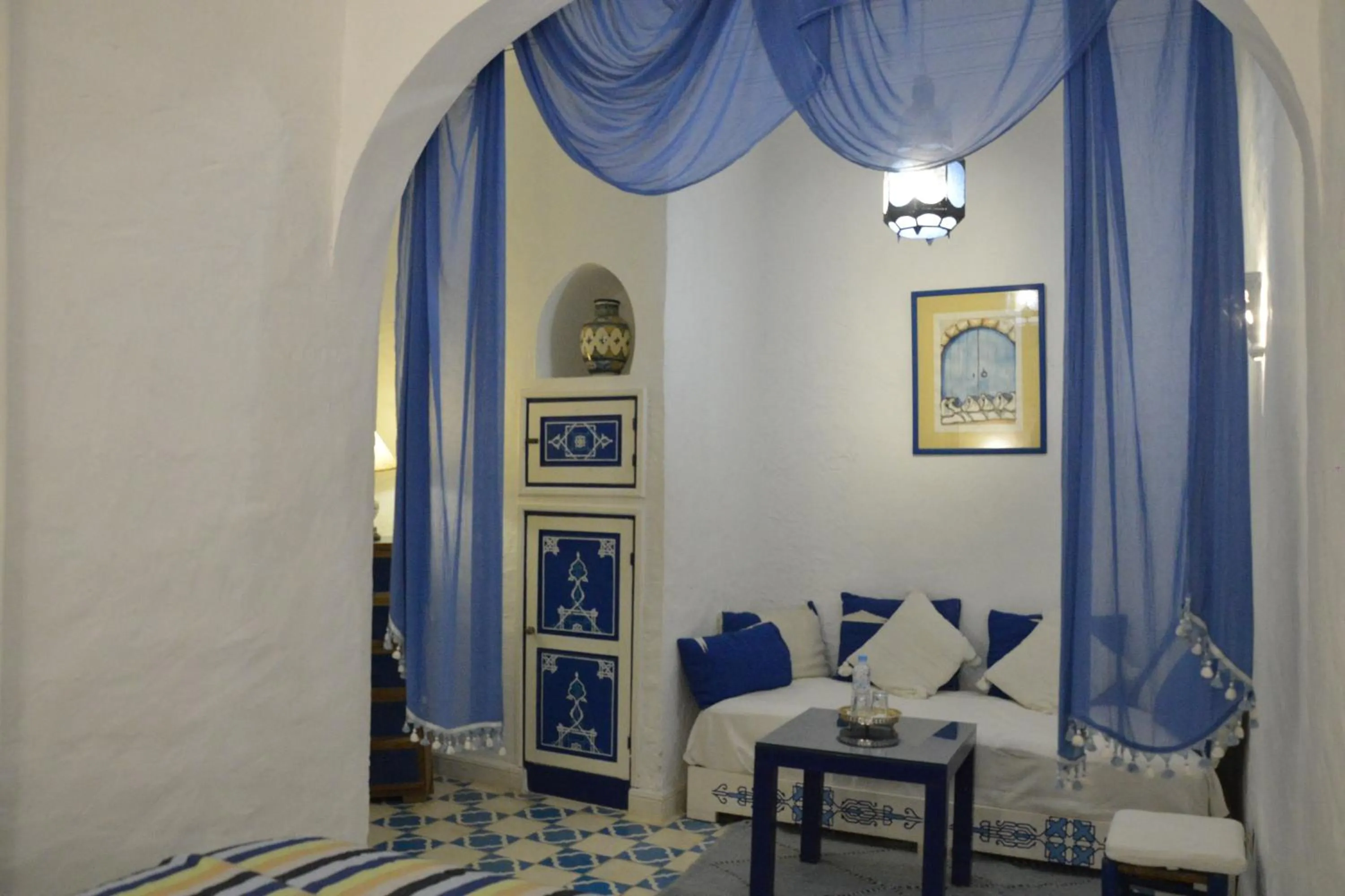 Seating area in Dar Loulema