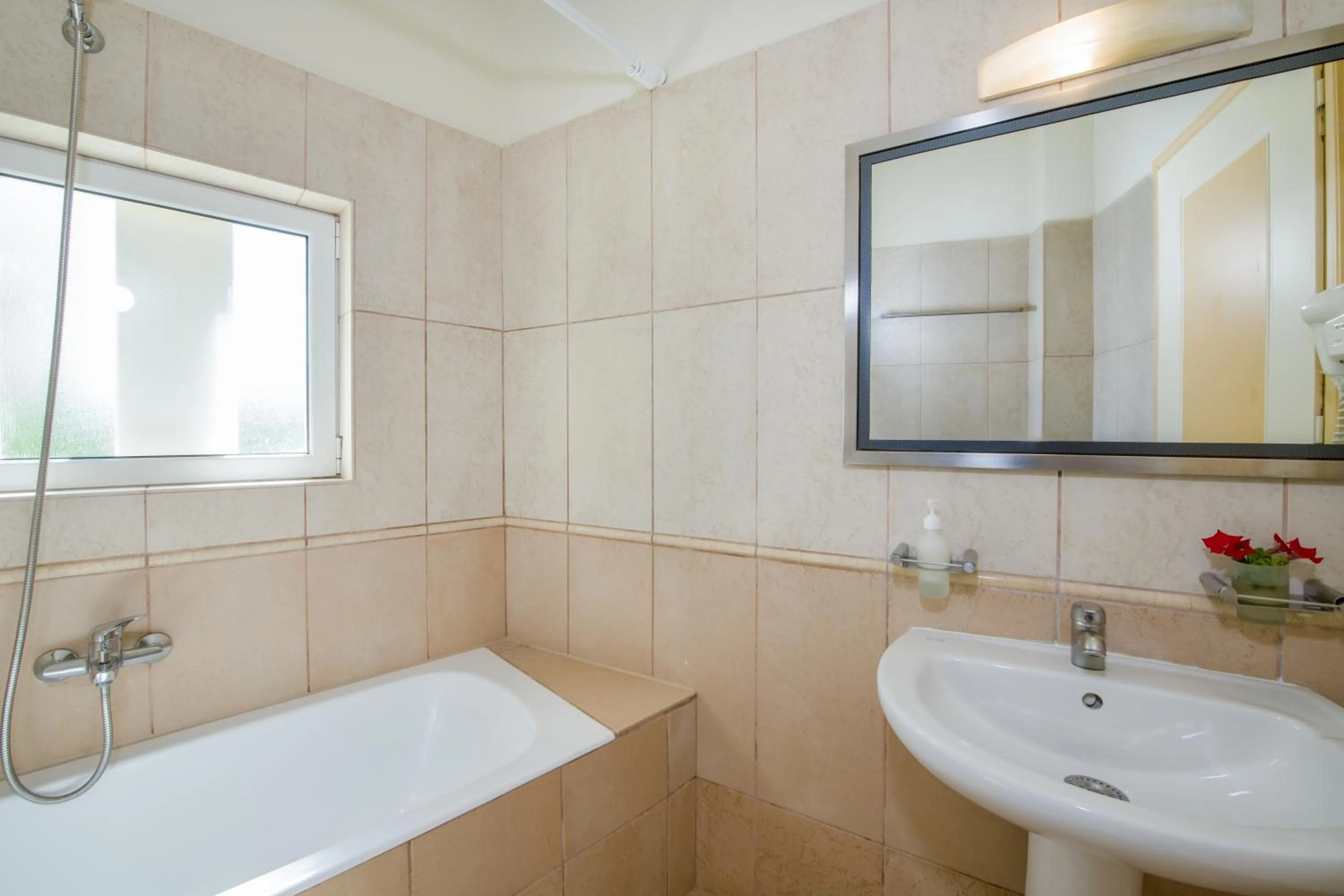 Bathroom in Toxo Hotel