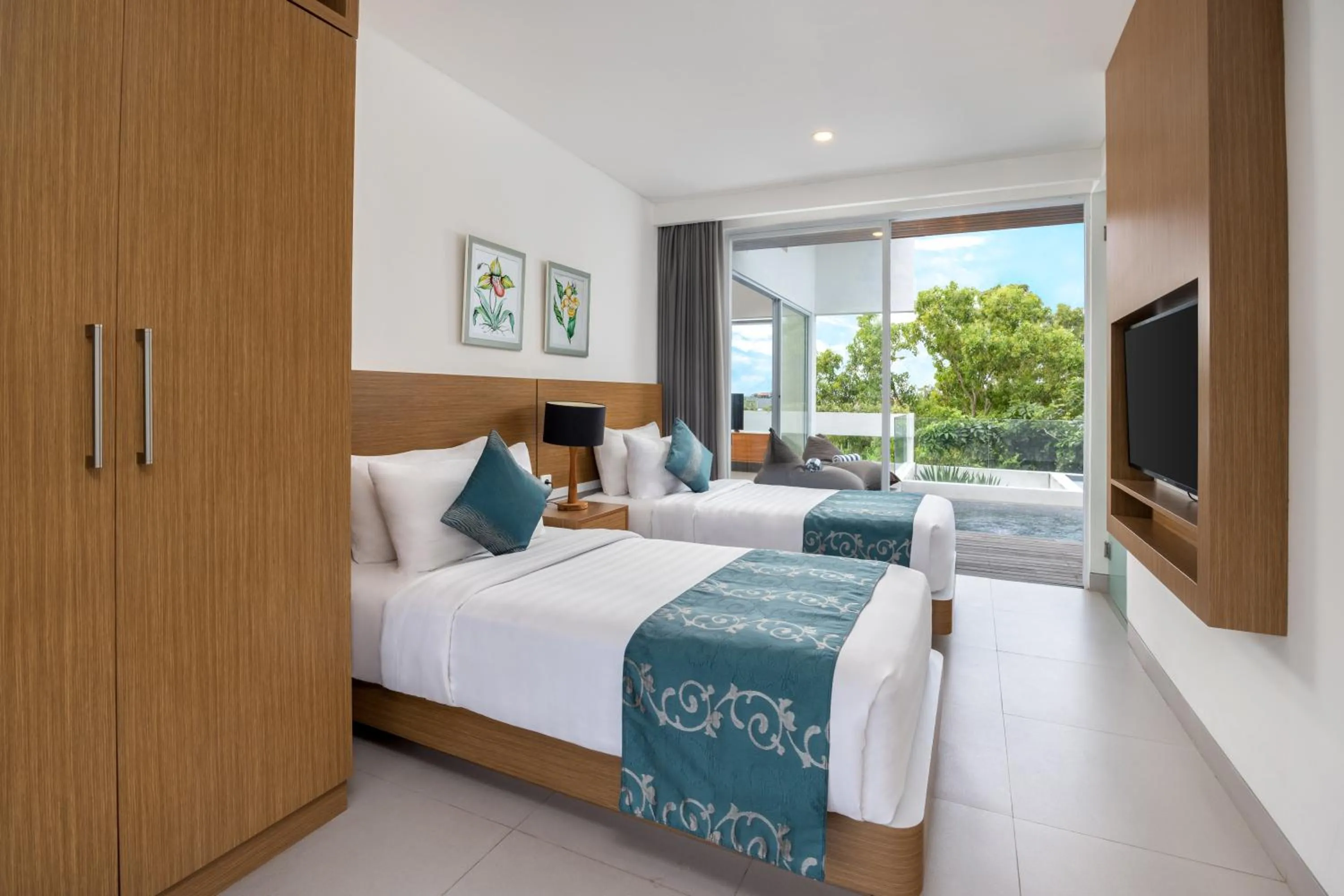 Bedroom, Bed in Hideaway Villas Bali - Ungasan by Kanaan Hospitality