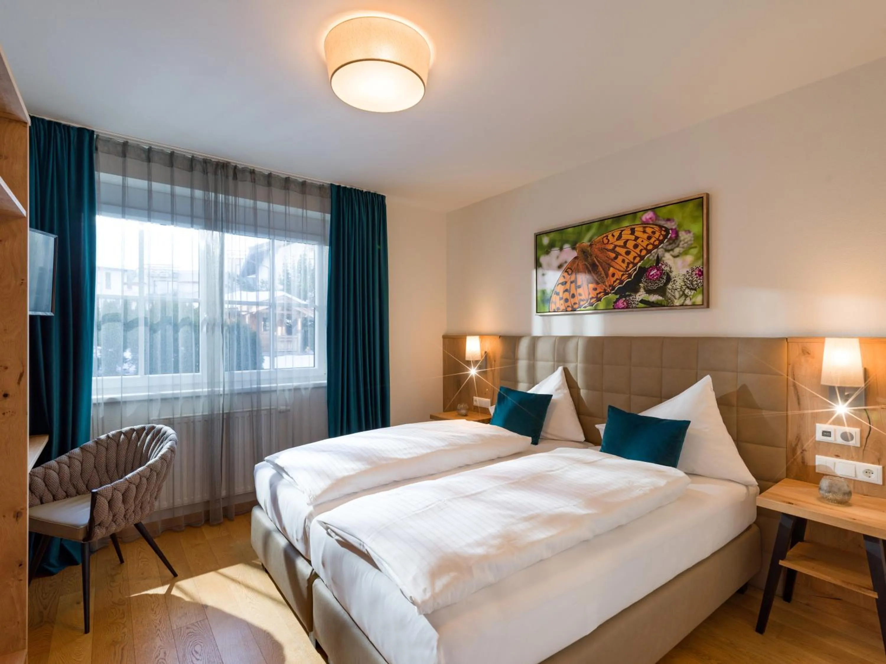 Bedroom, Bed in Alpen Glück Hotel Villa Lisa garni