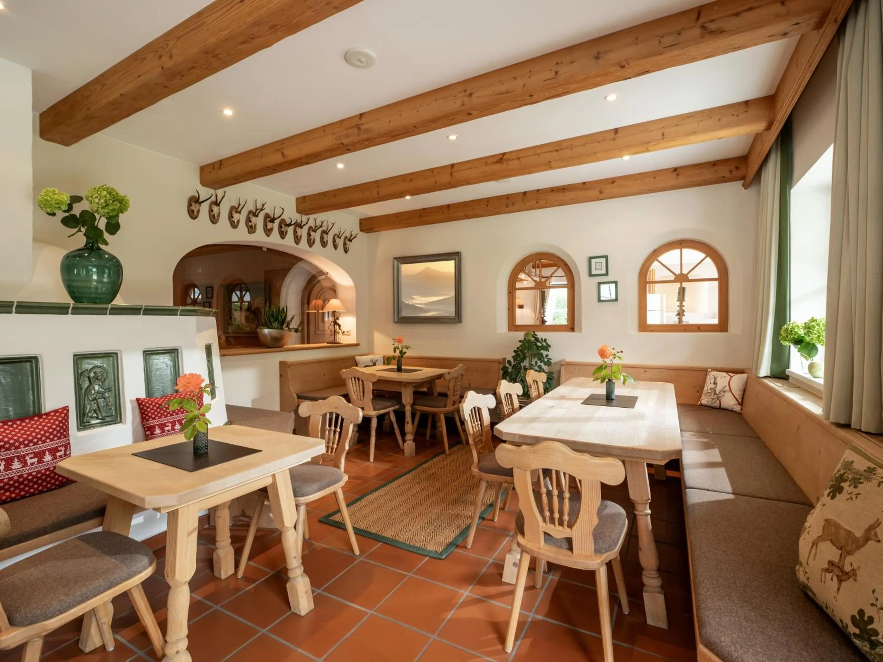 Seating area in Alpen Glück Hotel Villa Lisa garni