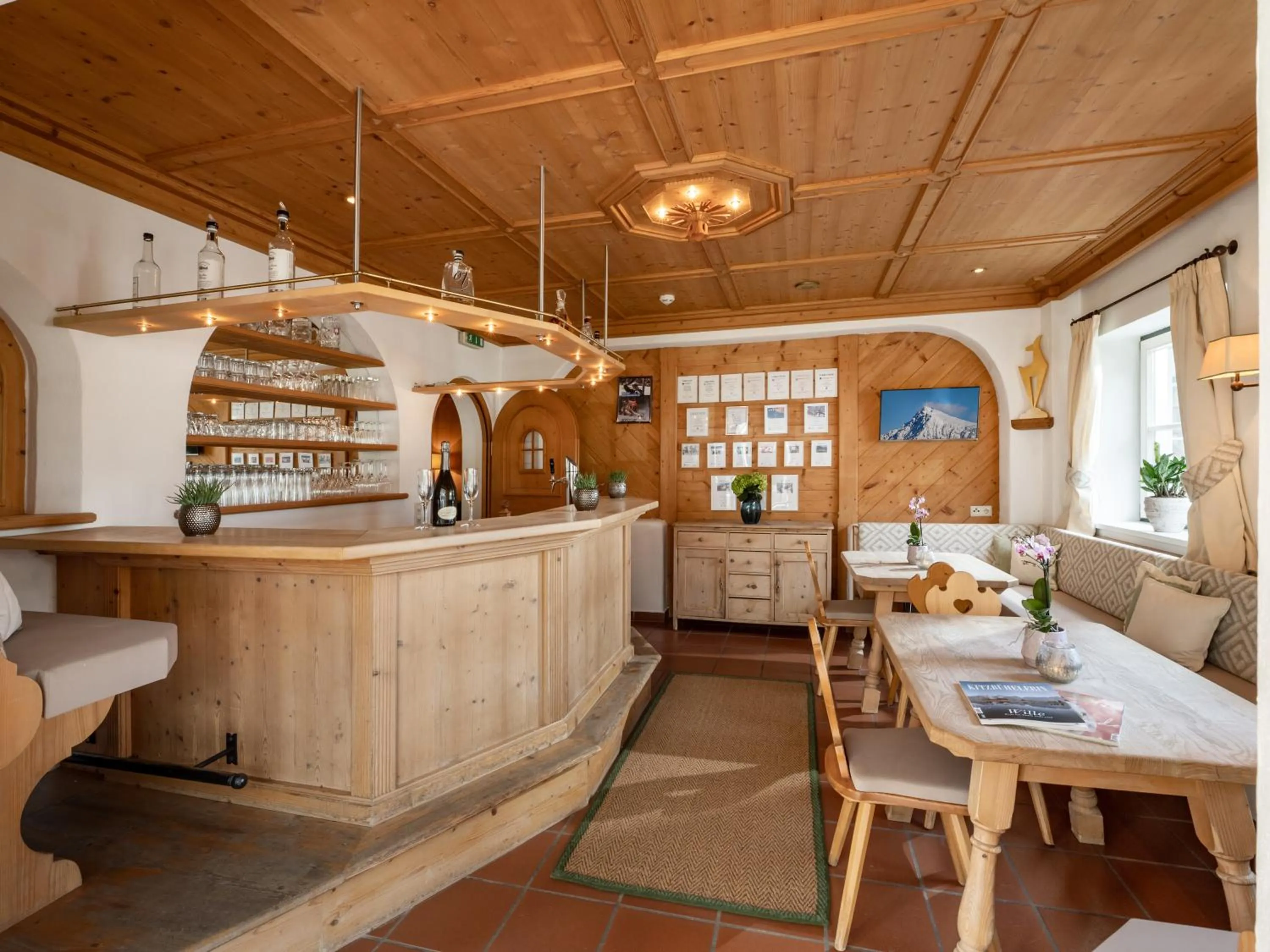 Seating area in Alpen Glück Hotel Villa Lisa garni