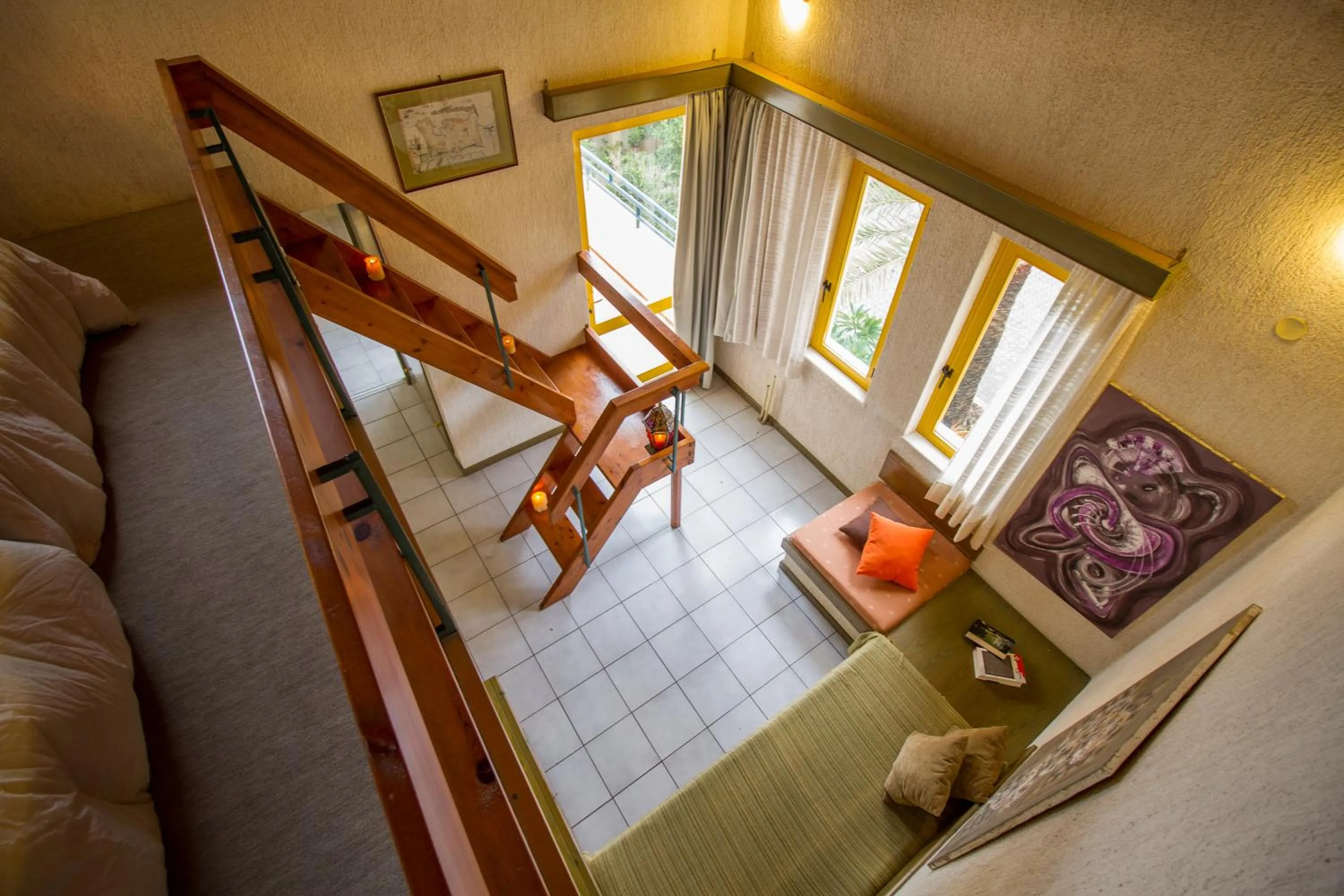 Living room in Lycasti Maisonettes