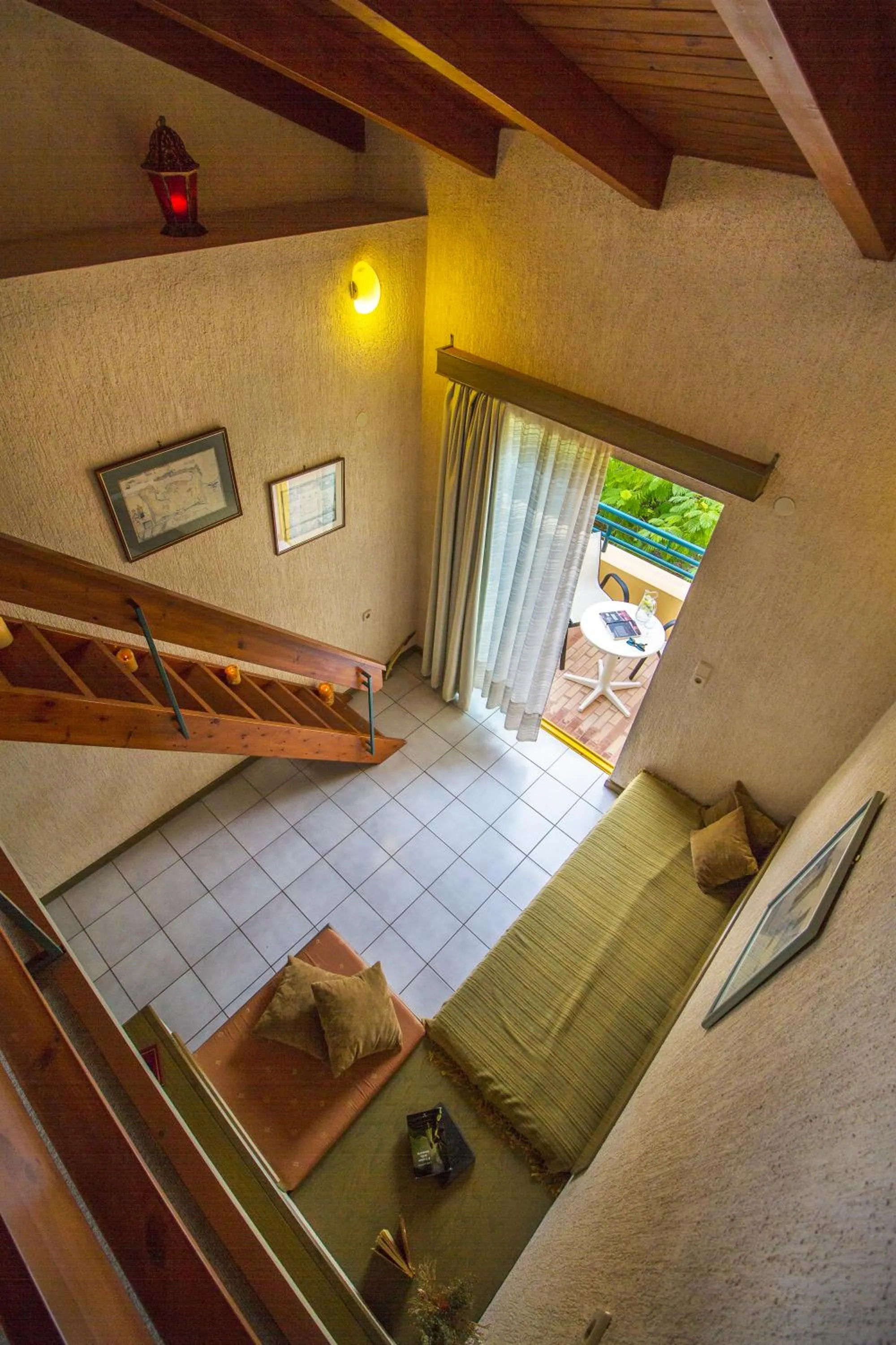 Bedroom in Lycasti Maisonettes