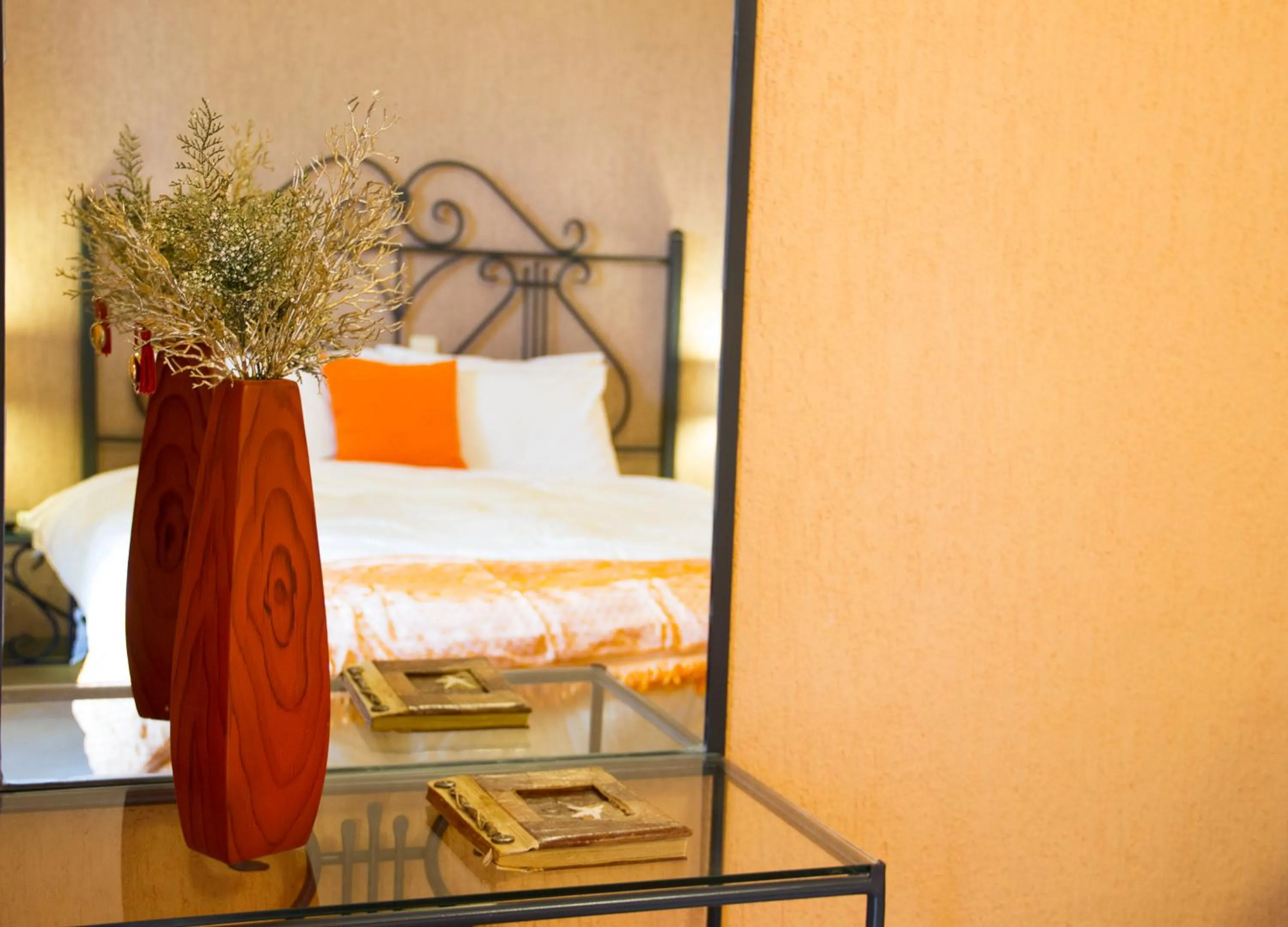 Bedroom in Lycasti Maisonettes