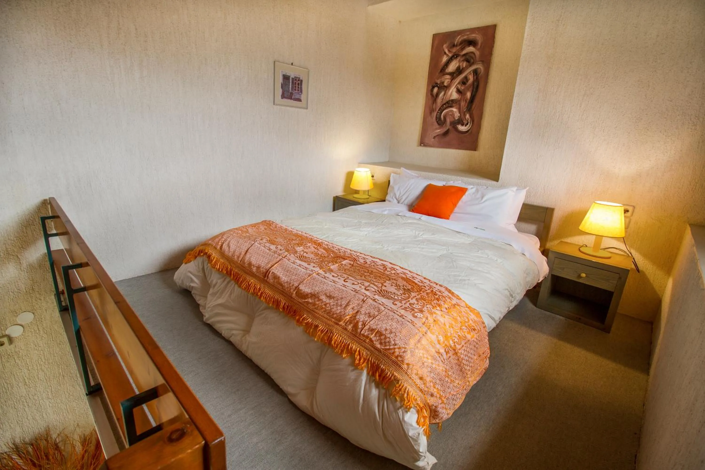 Bedroom in Lycasti Maisonettes