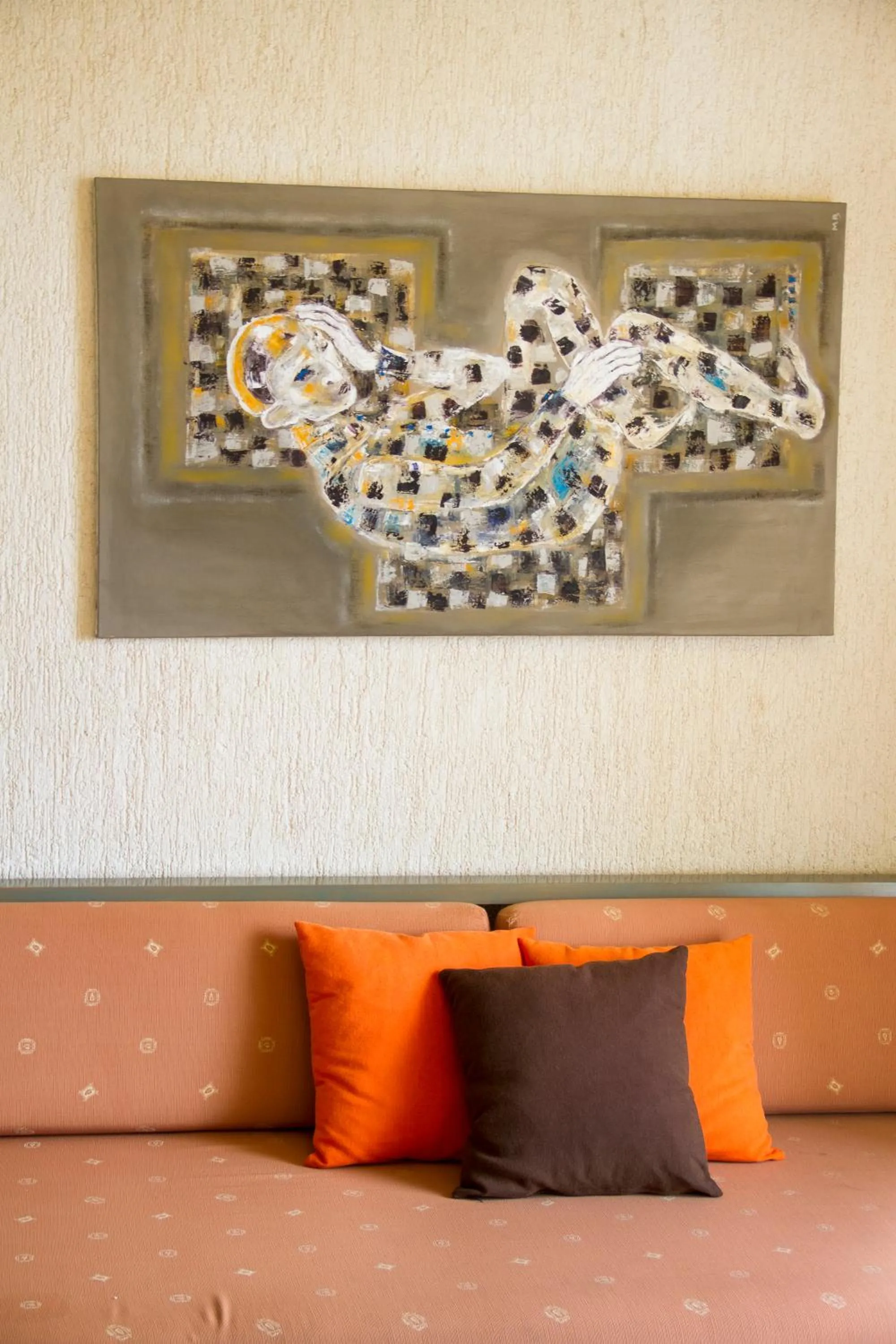 Living room in Lycasti Maisonettes