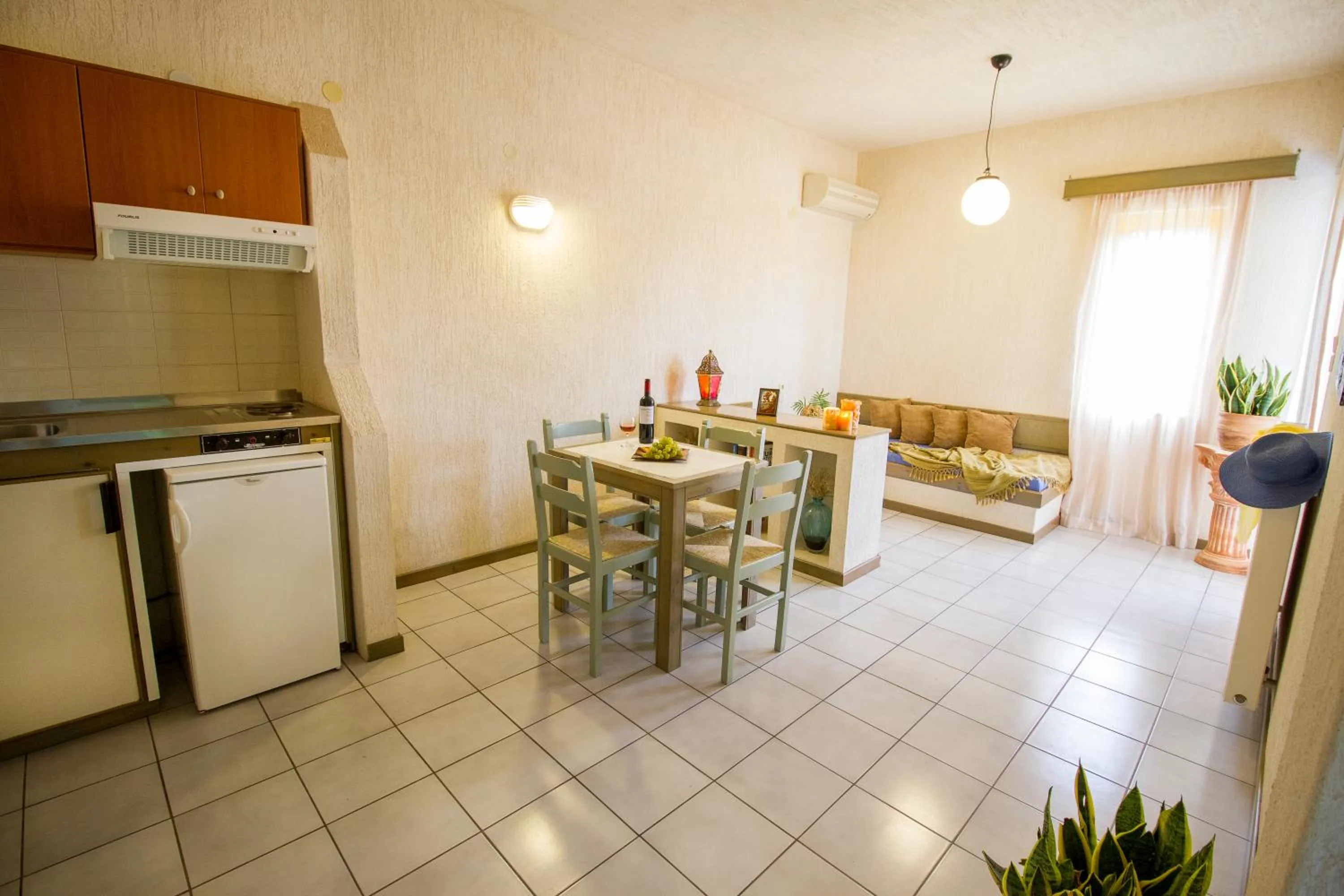 Living room in Lycasti Maisonettes