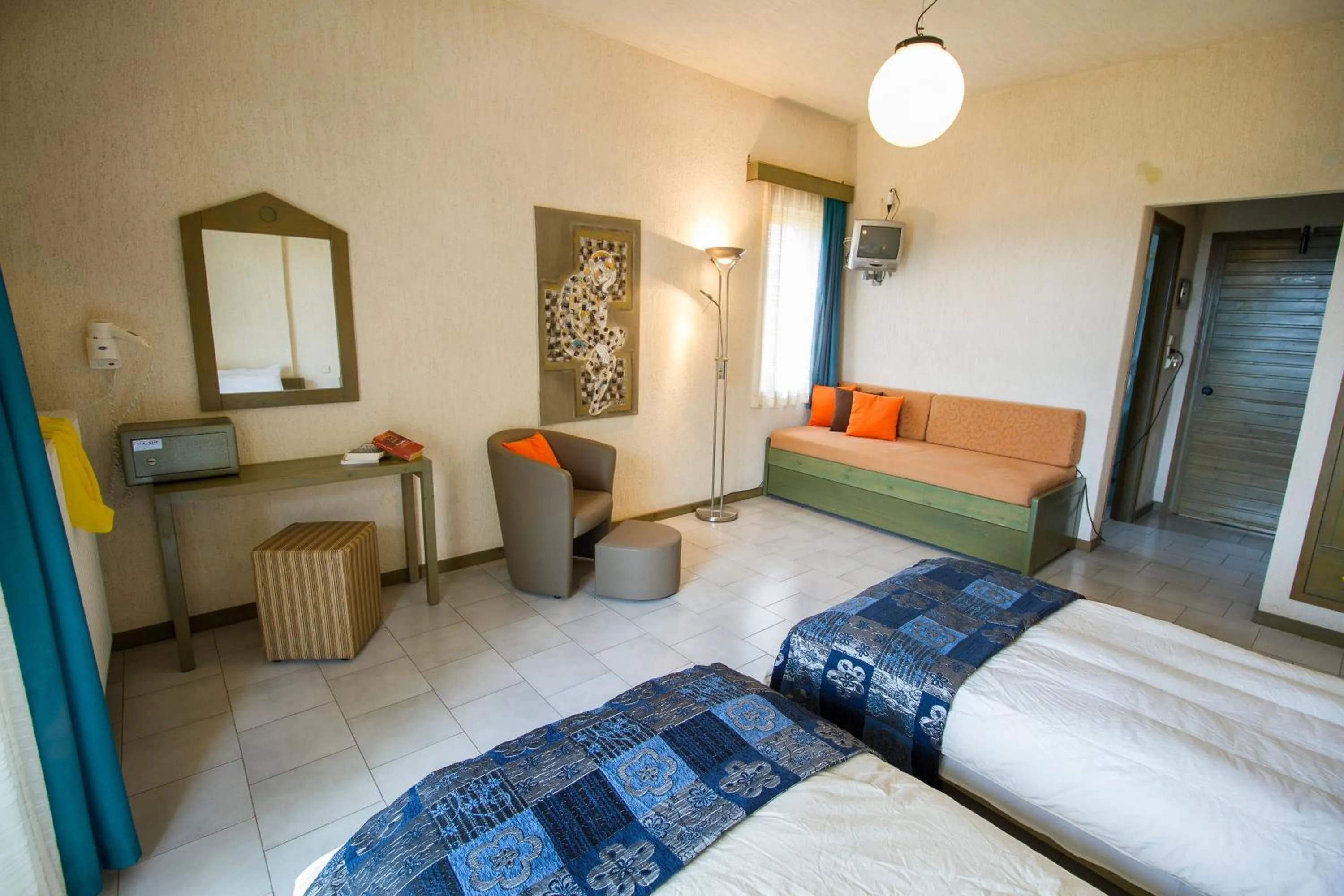 Bedroom in Lycasti Maisonettes