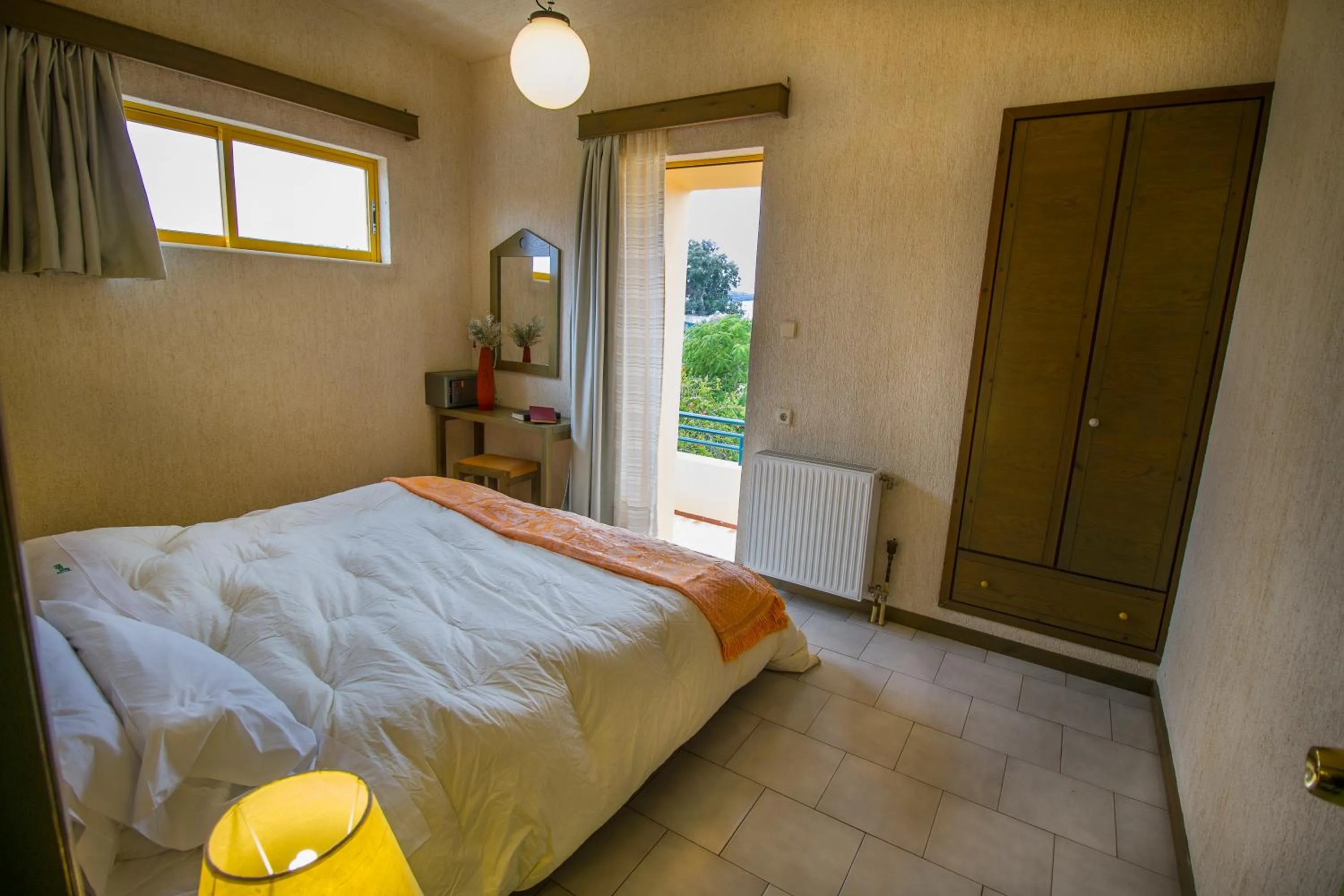Bedroom in Lycasti Maisonettes