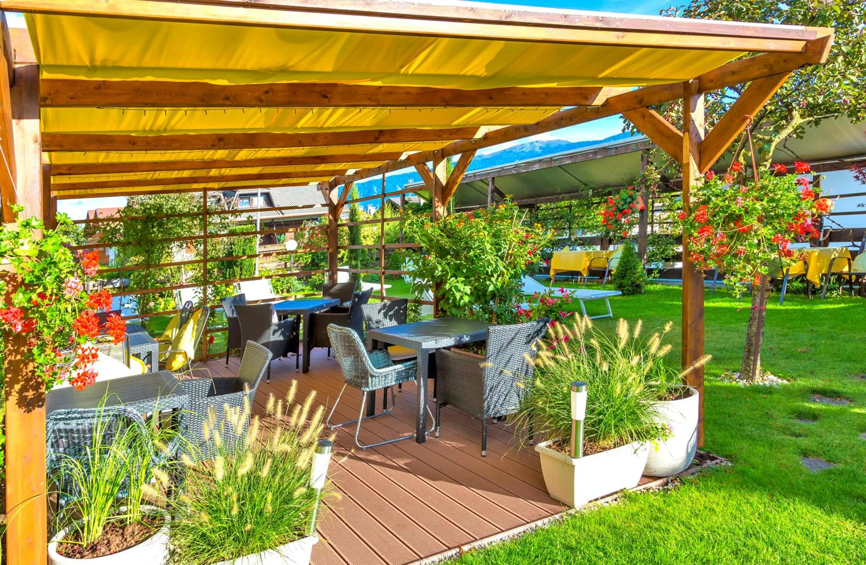 Garden in Hotel Kristall