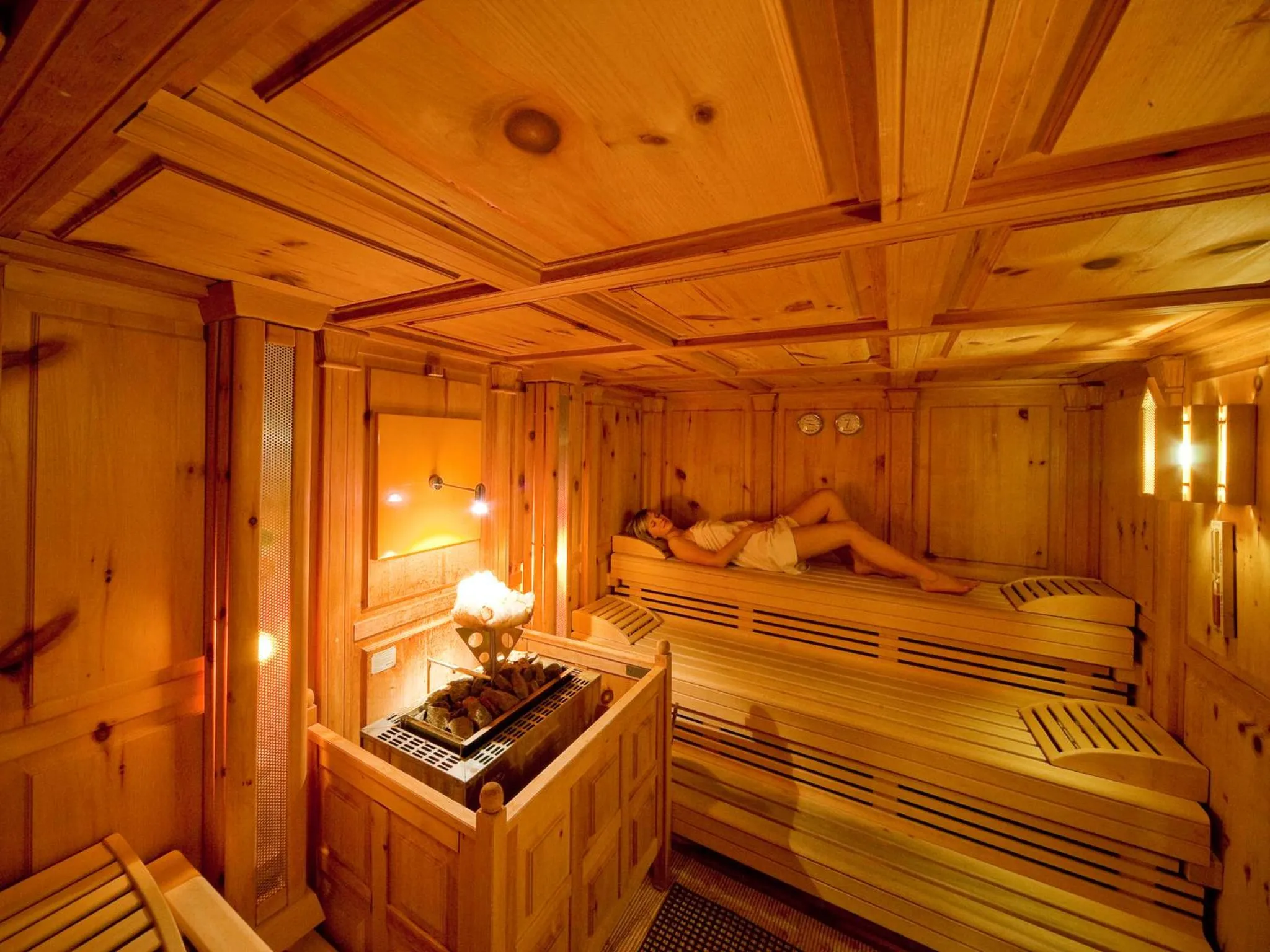 Sauna in Hotel Kristall